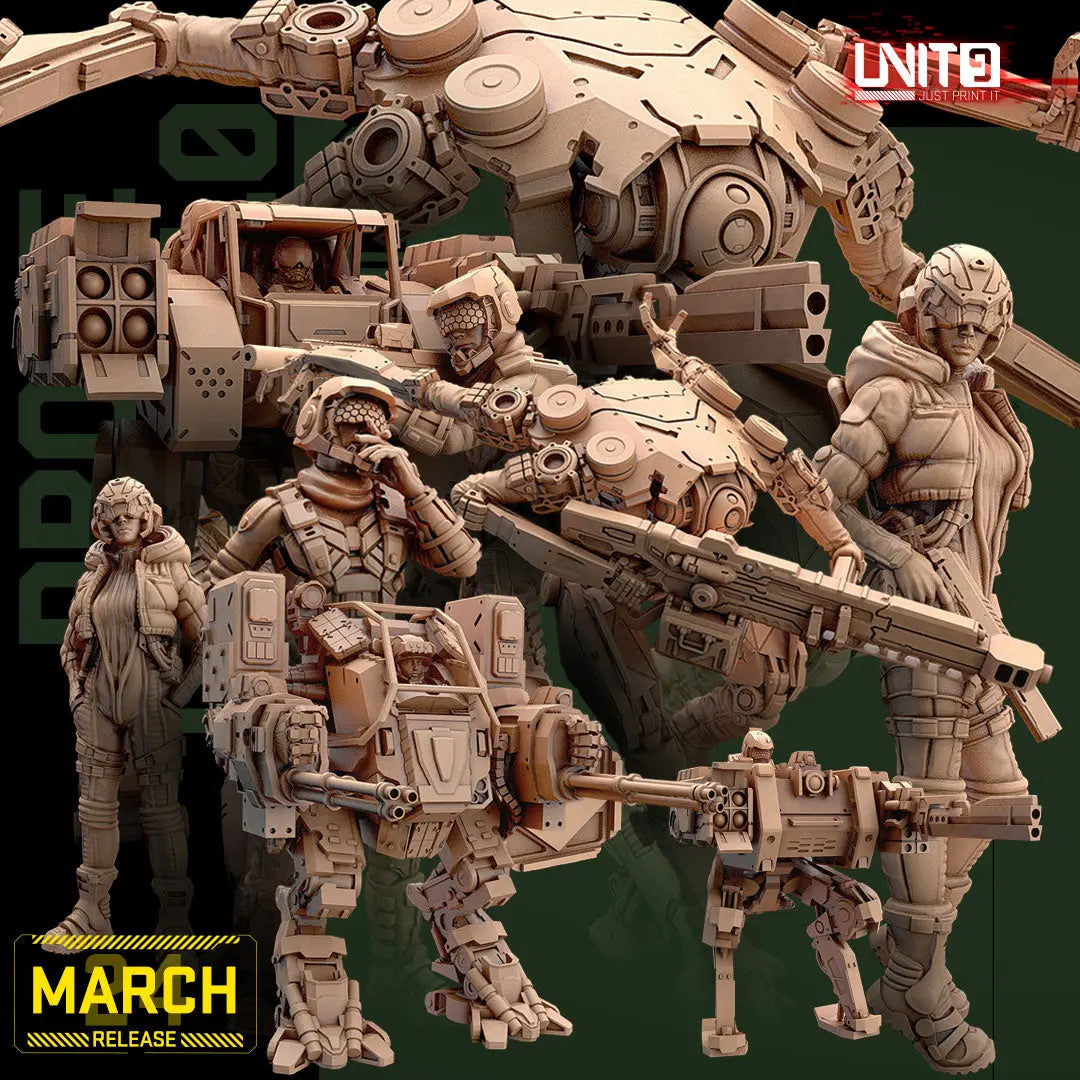 Combat Mechs Collection [MAR '24] Unit 9