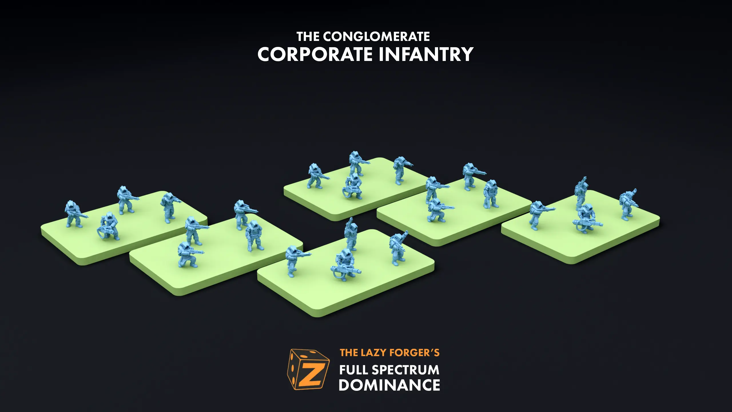 Corporate Infantry - The Conglomerate The Lazy Forger