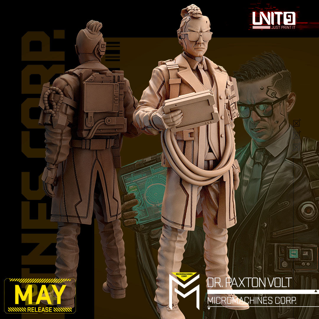 Dr Paxton Volt [v2] - Micromachines Corp [MAY 24] Unit 9
