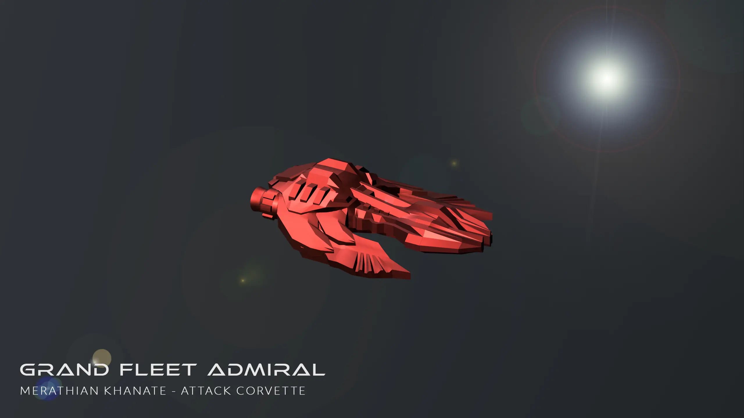Merathian Khanate - Attack Corvette Pack Grand Fleet Admiral