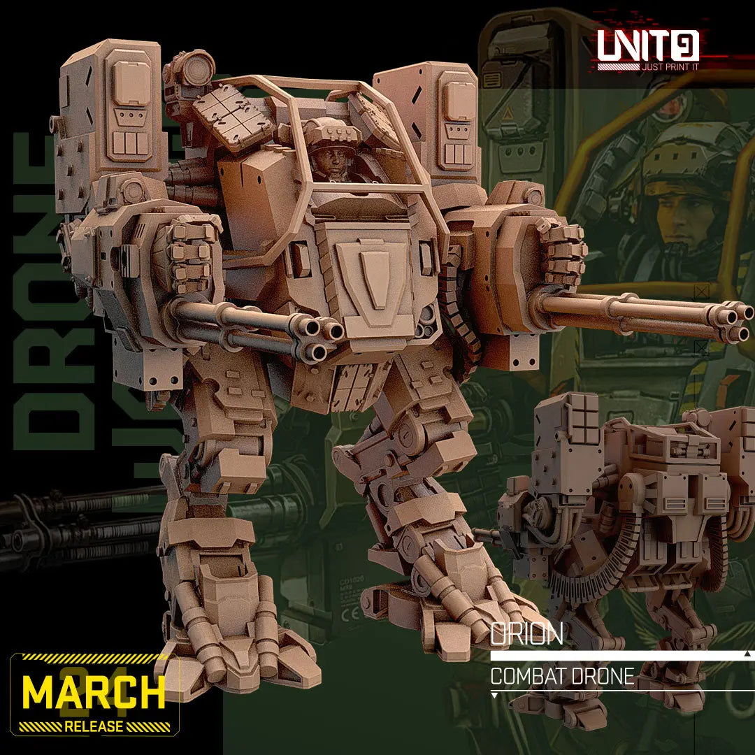 Orion - Combat Mech [MAR '24] Unit 9