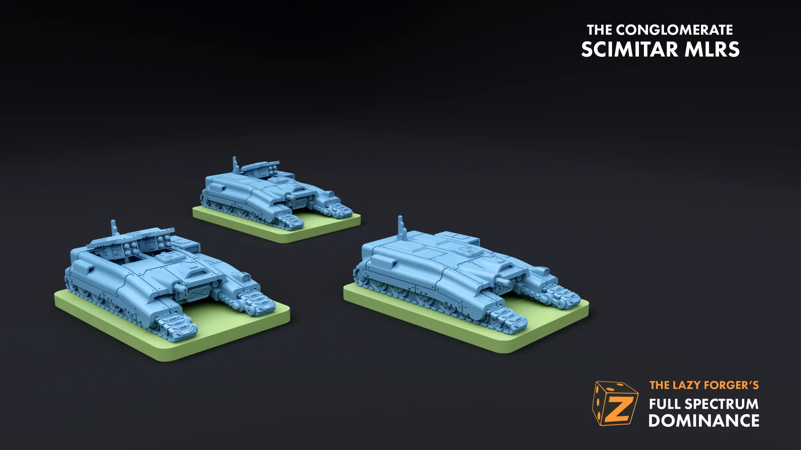 Scimitar MRLS Pack (3) - The Conglomerate The Lazy Forger