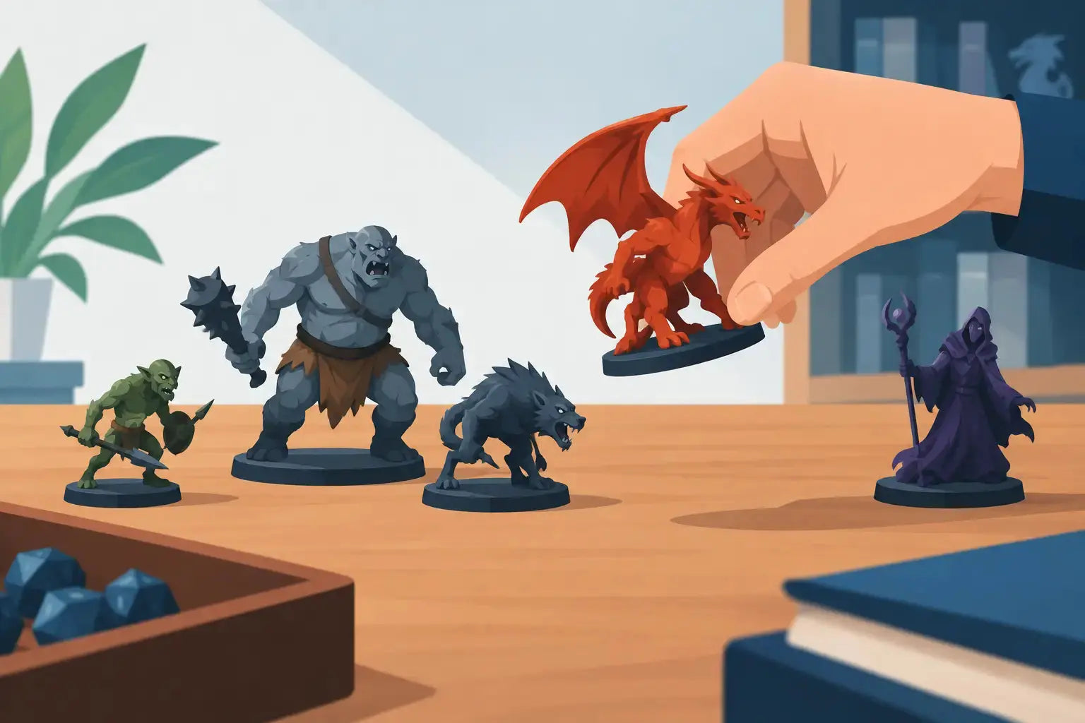 Choosing RPG Monster Miniatures That Play Well