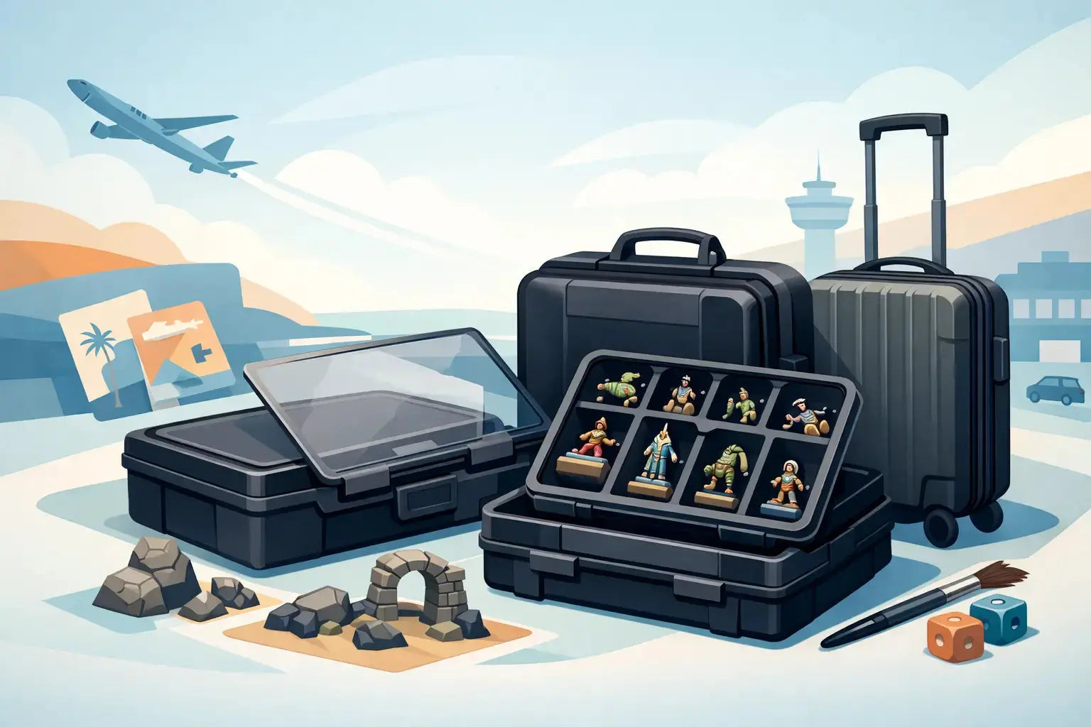 RUBI Miniature Storage Trays for Safer Travel