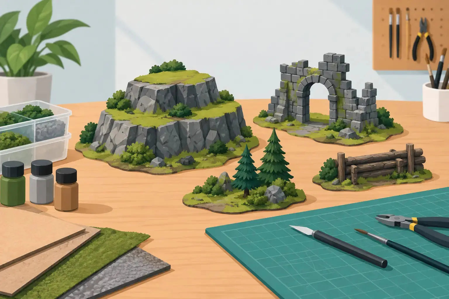 How to Build Terrain Kits for Better Tables