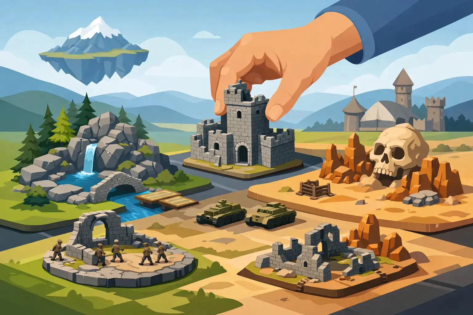 Resin Terrain for Better Tabletop Battlefields