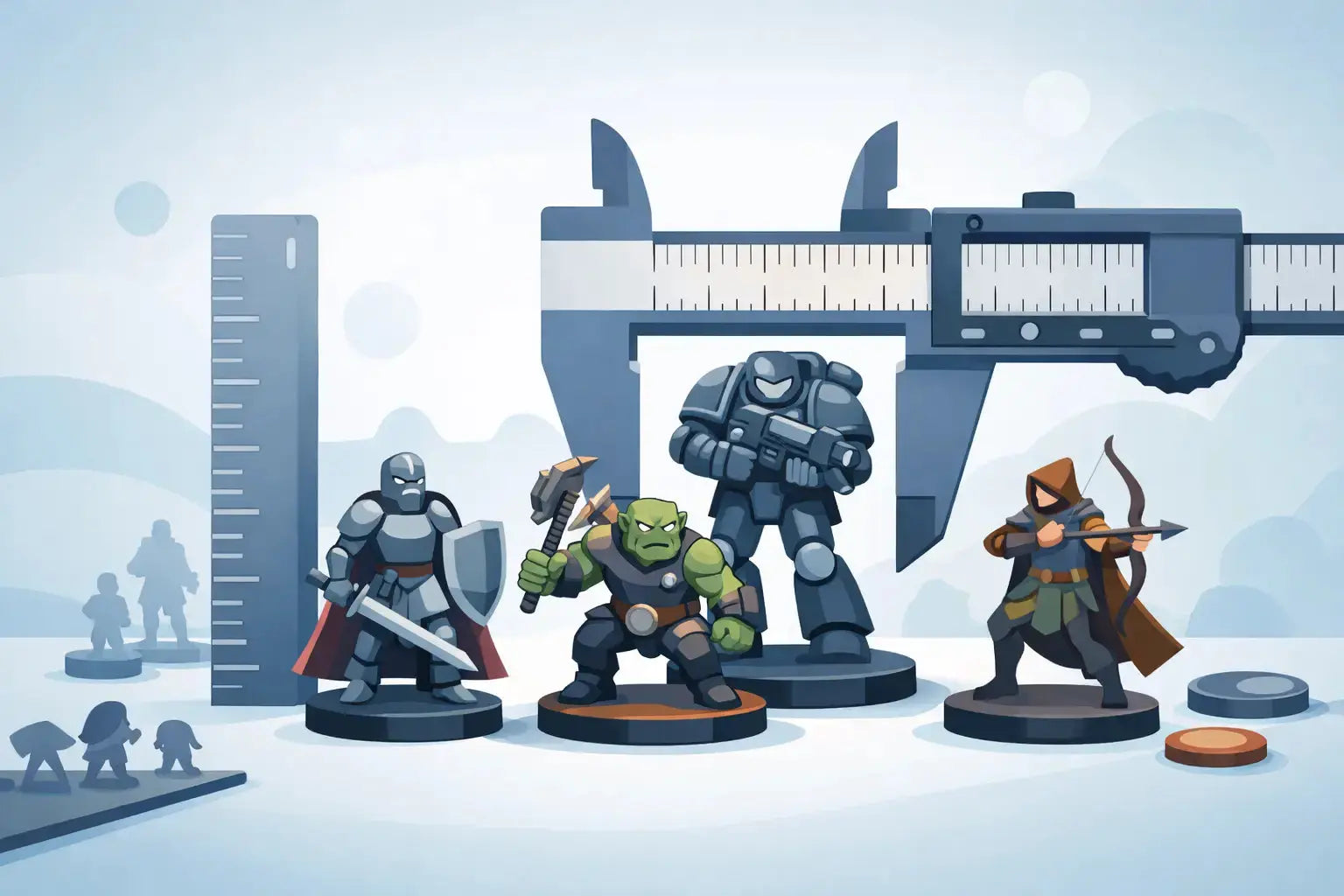 Miniature Scale Compatibility Guide for Gamers