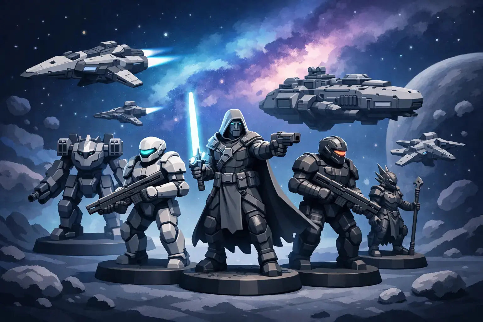 Arc Nebula Vanguard Miniatures for Your Force
