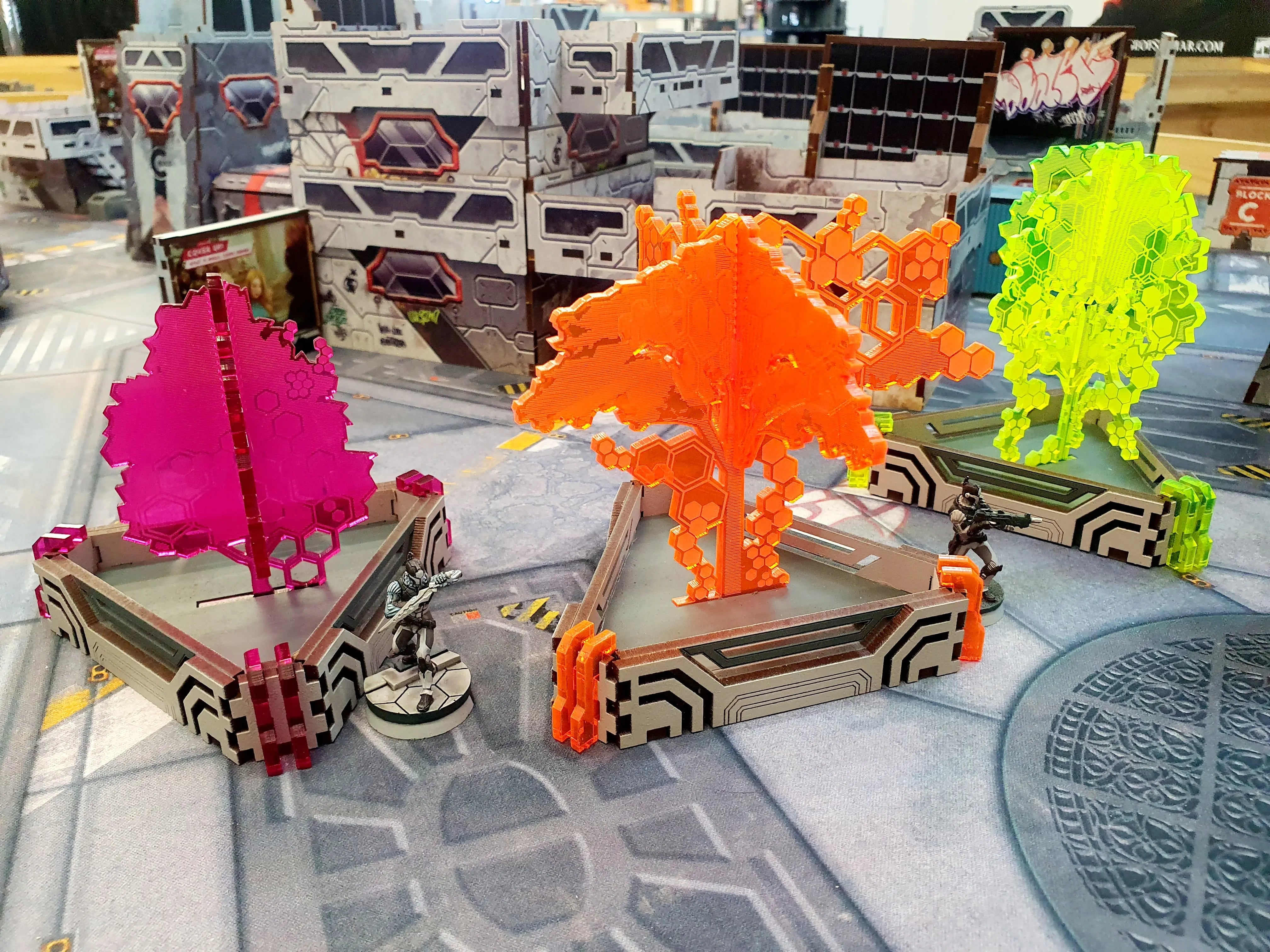 Infinity-Tokens Laserforge Miniatures