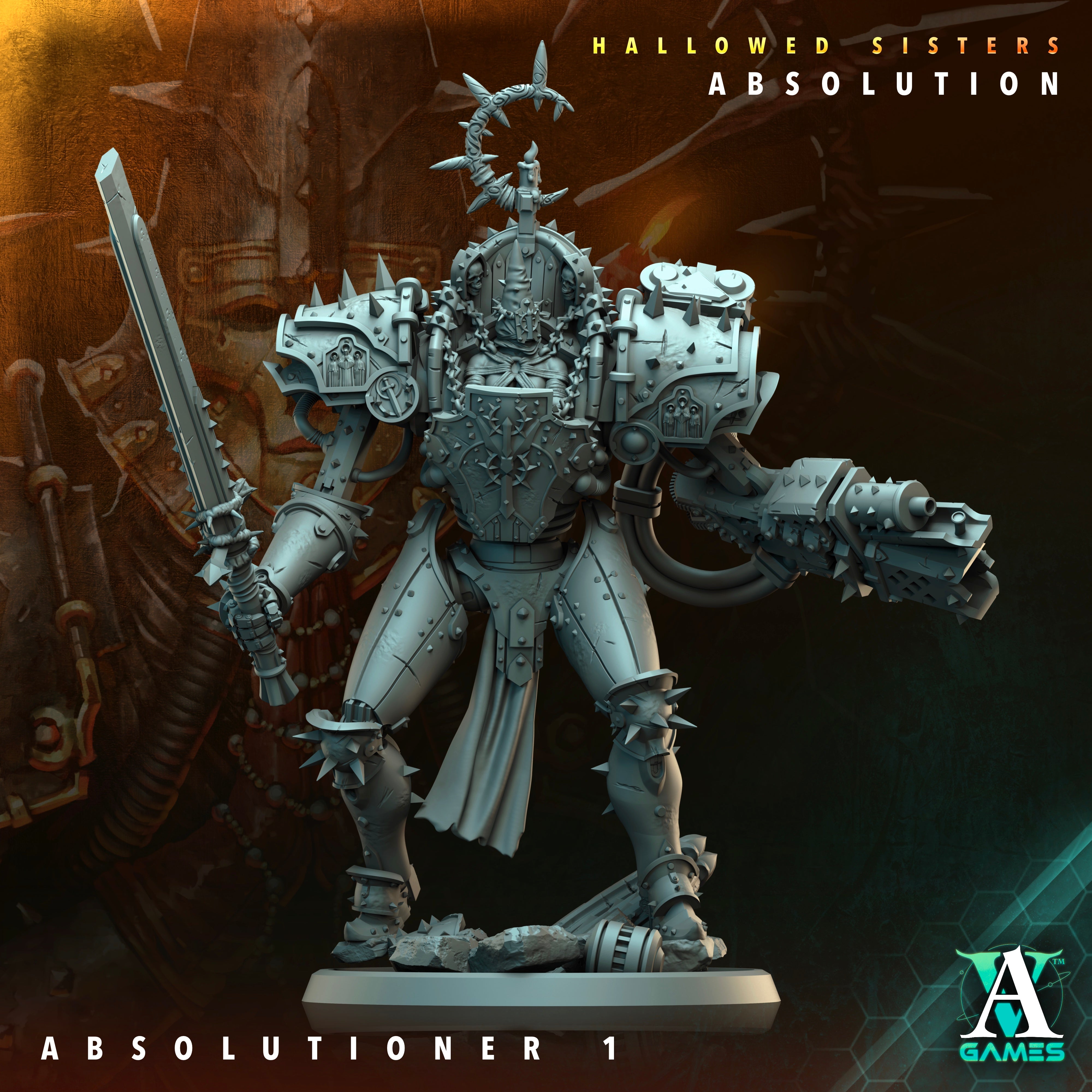 Absolutioner Squad (4) - Astral Crusaders Archvillain Games