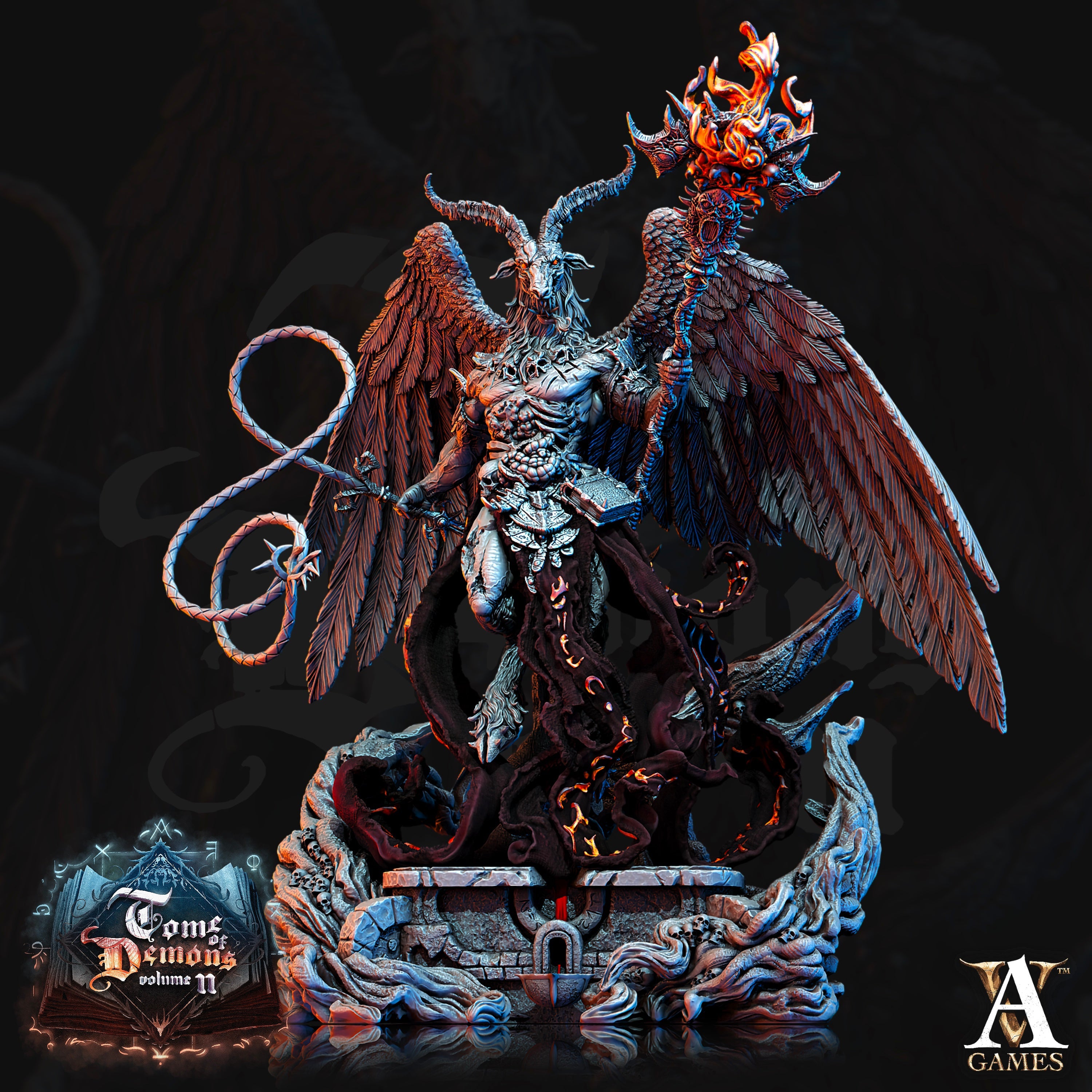 Adramal, Seneschal of Orcus - Endbringer Demons Archvillain Games