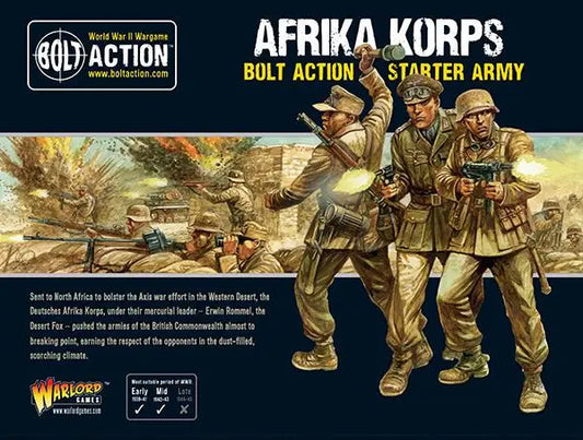 Afrika Korps - Starter Army - Laserforge Miniatures