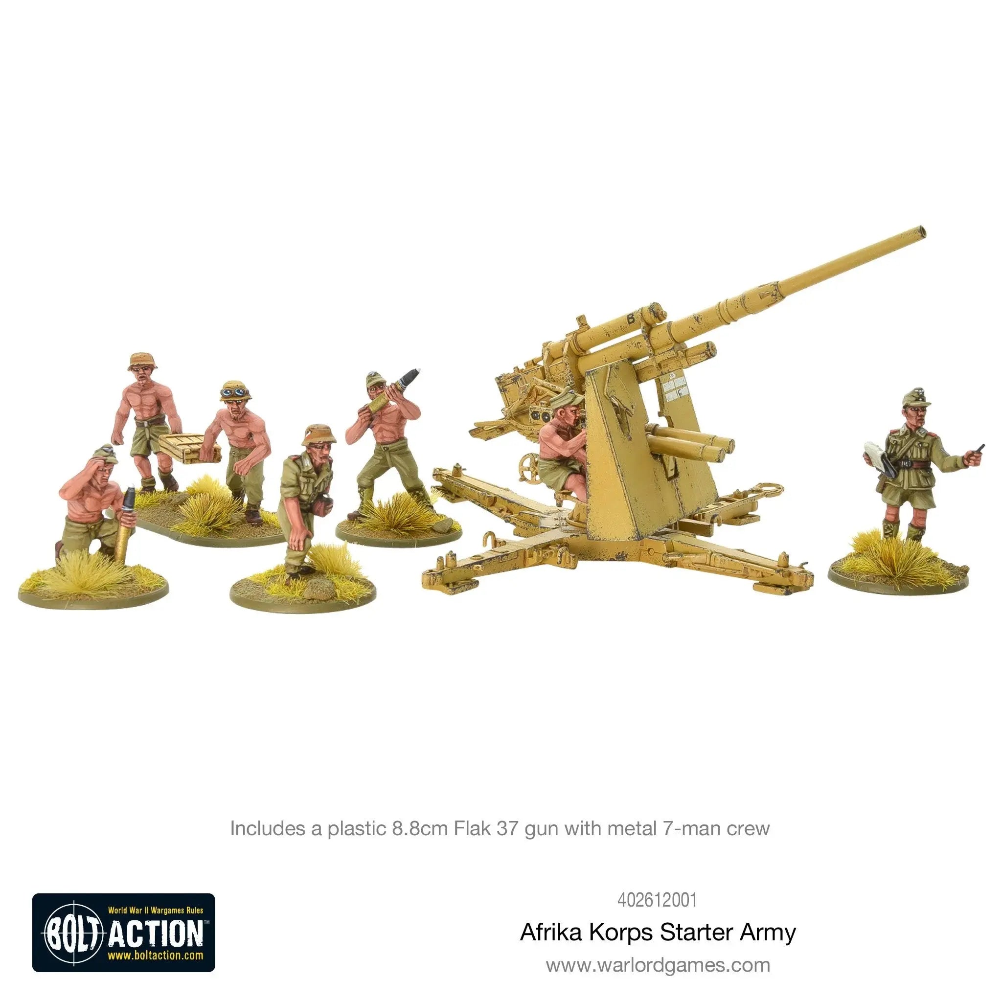 Afrika Korps - Starter Army - Laserforge Miniatures