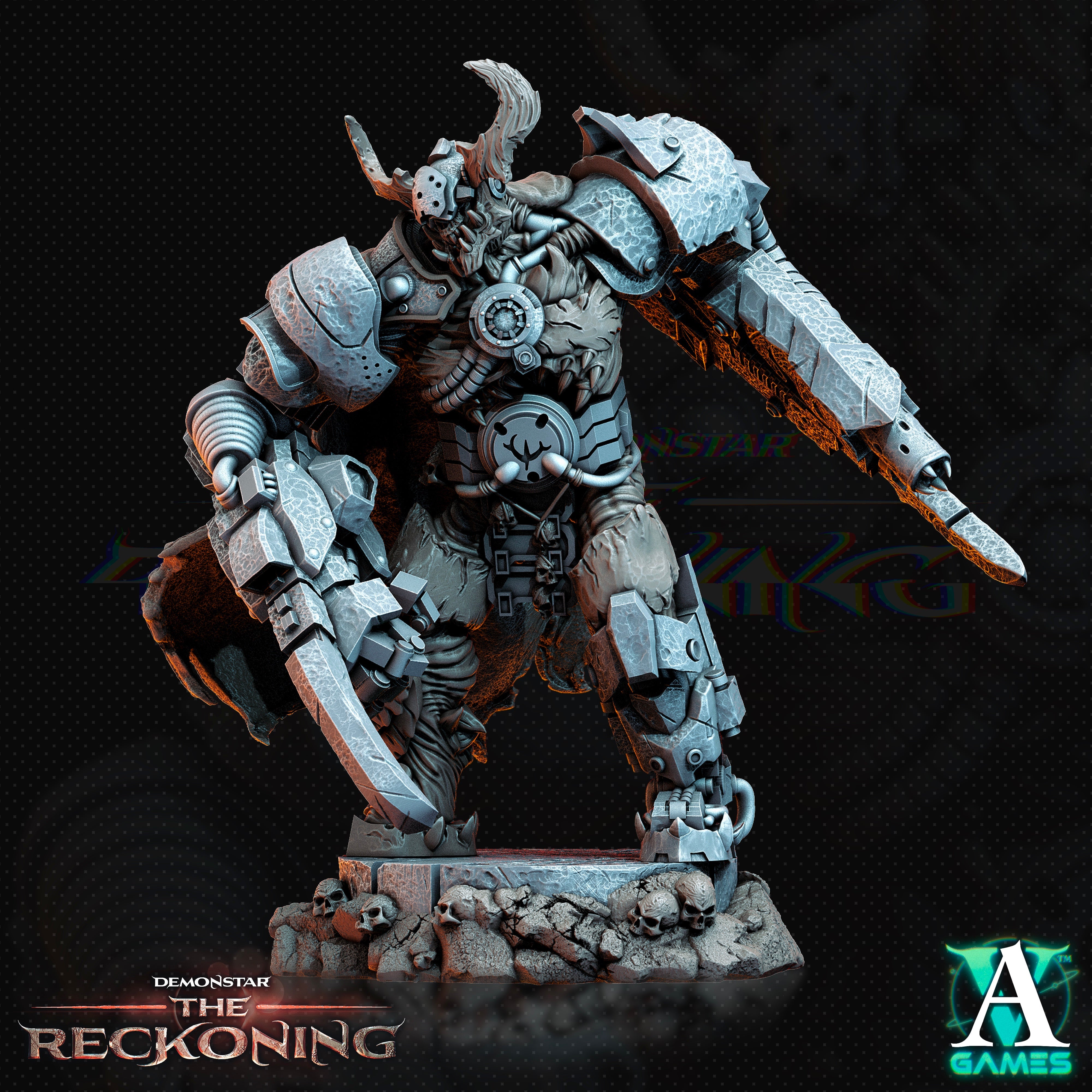 Amari Headhunter Squad (4) - Demonstar Scions Archvillain Games
