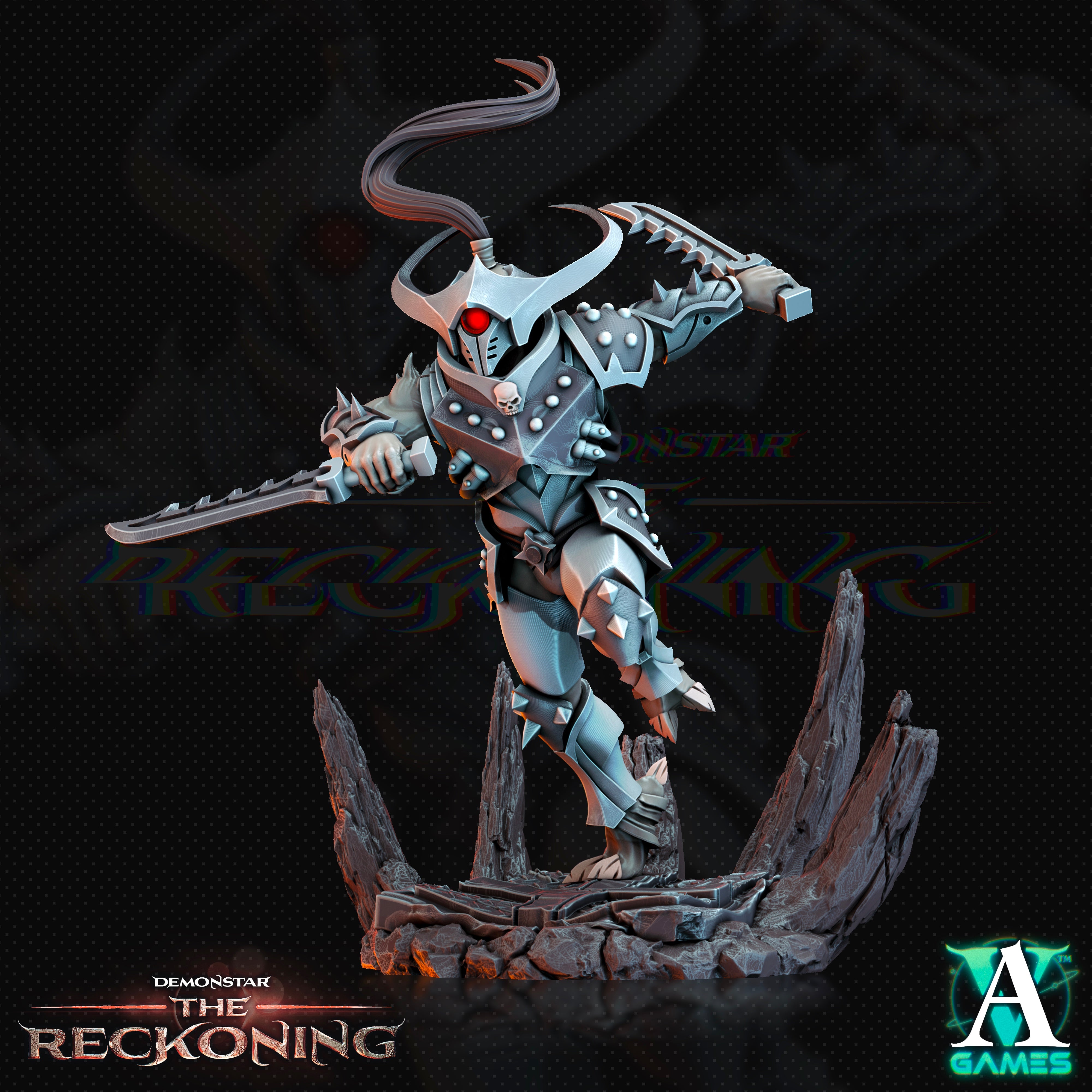 Amari Light Infantry Squad (4) - Demonstar Scions Archvillain Games