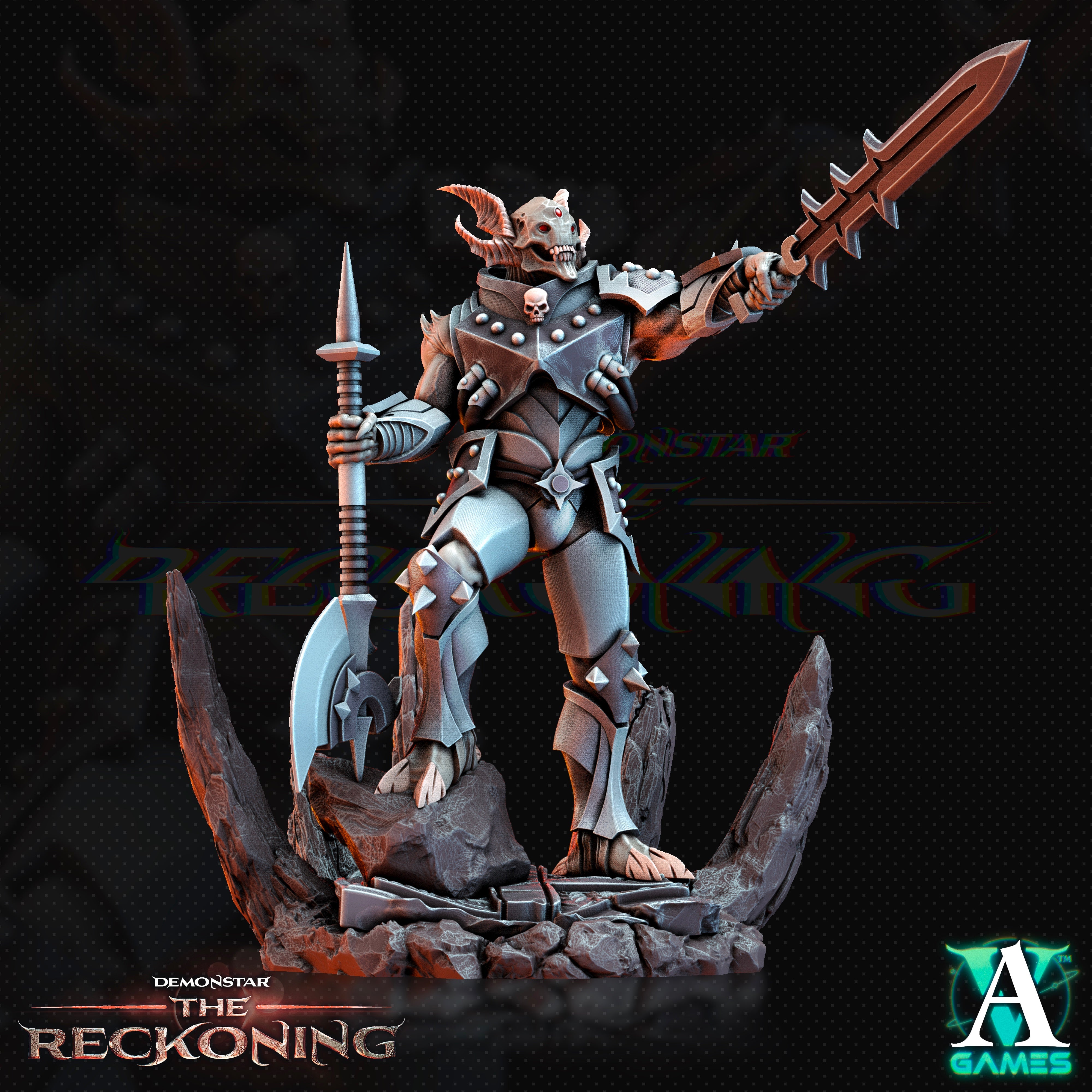 Amari Light Infantry Squad (4) - Demonstar Scions Archvillain Games