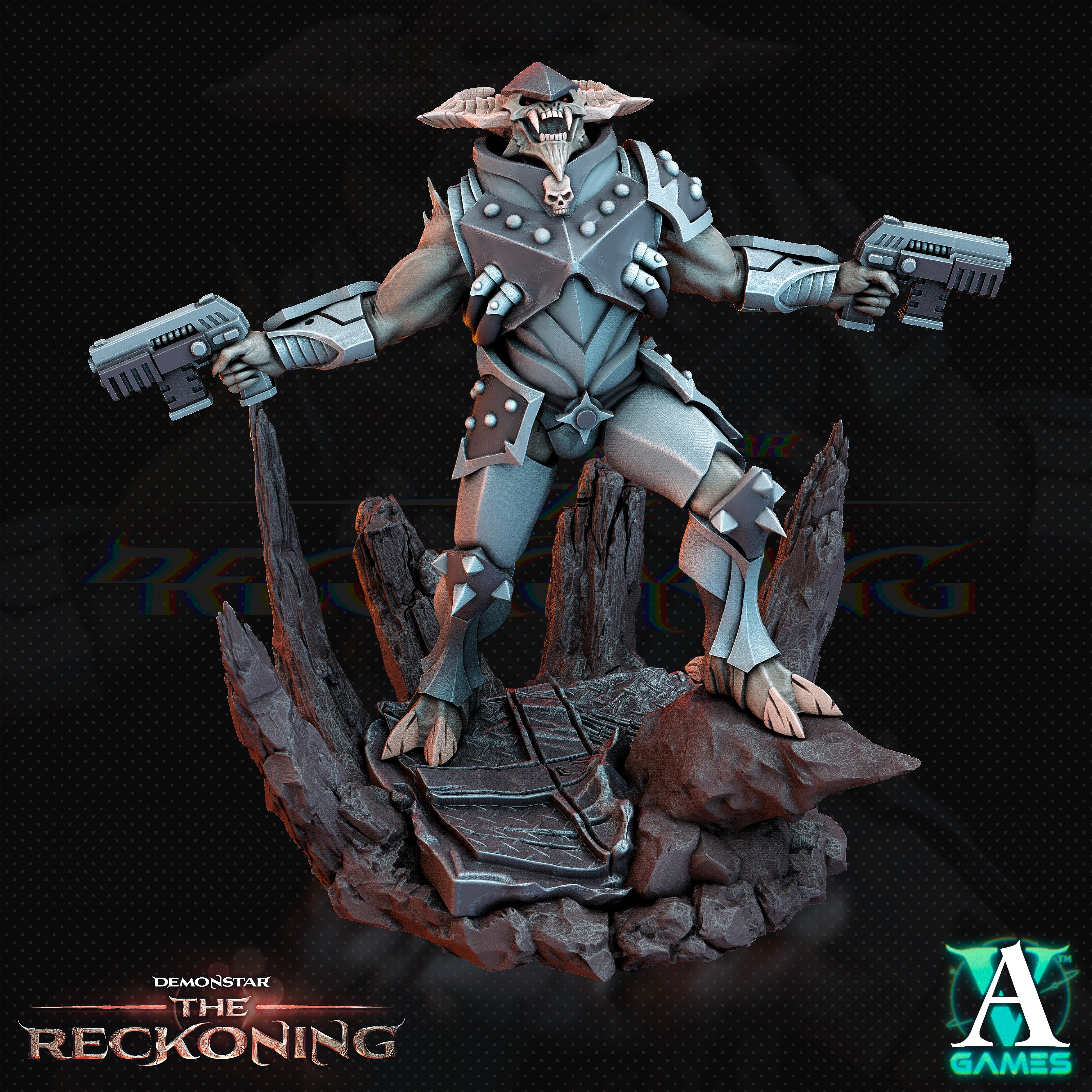 Amari Light Infantry Squad (4) - Demonstar Scions Archvillain Games