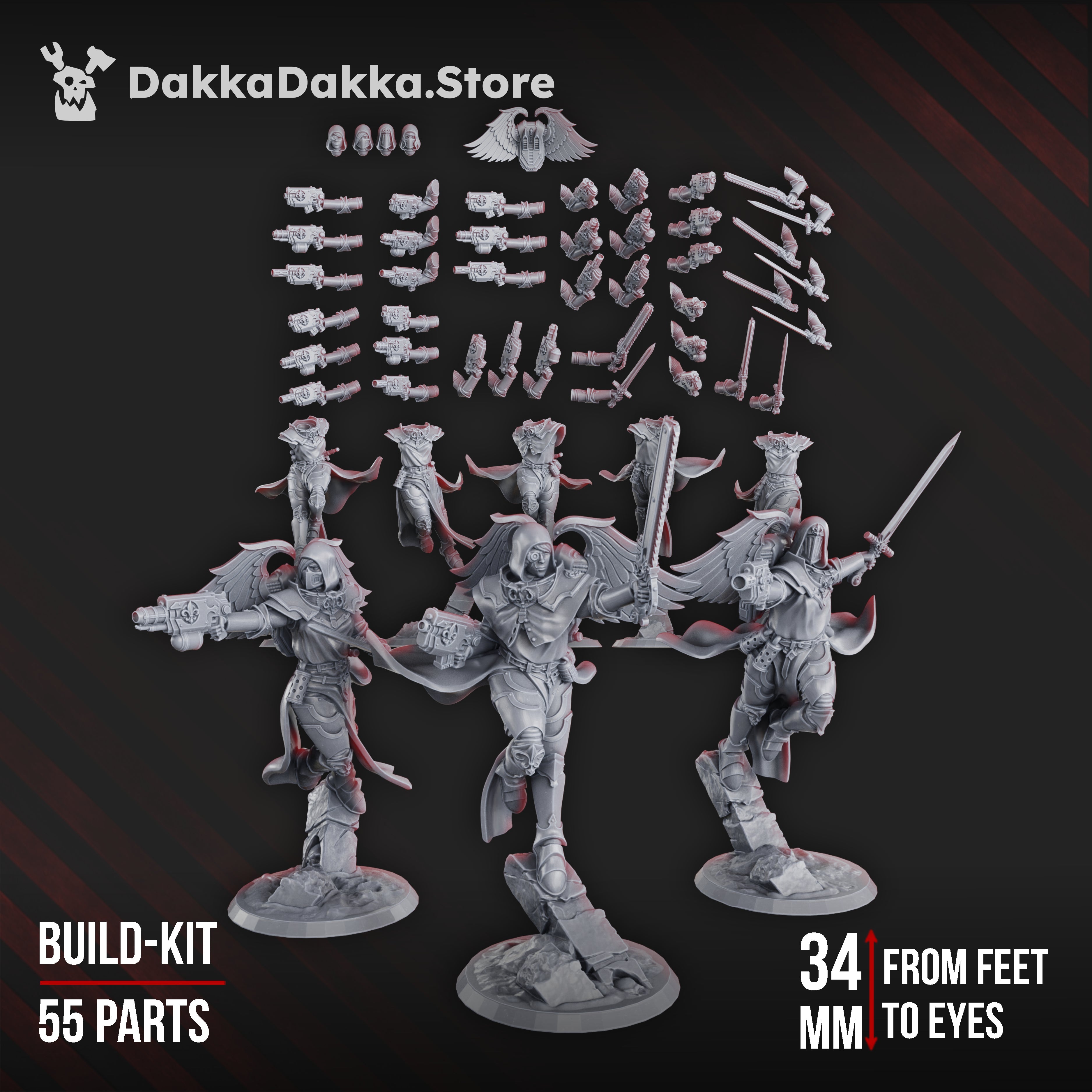 Angels of War Squad - War Sisters DakkaDakka