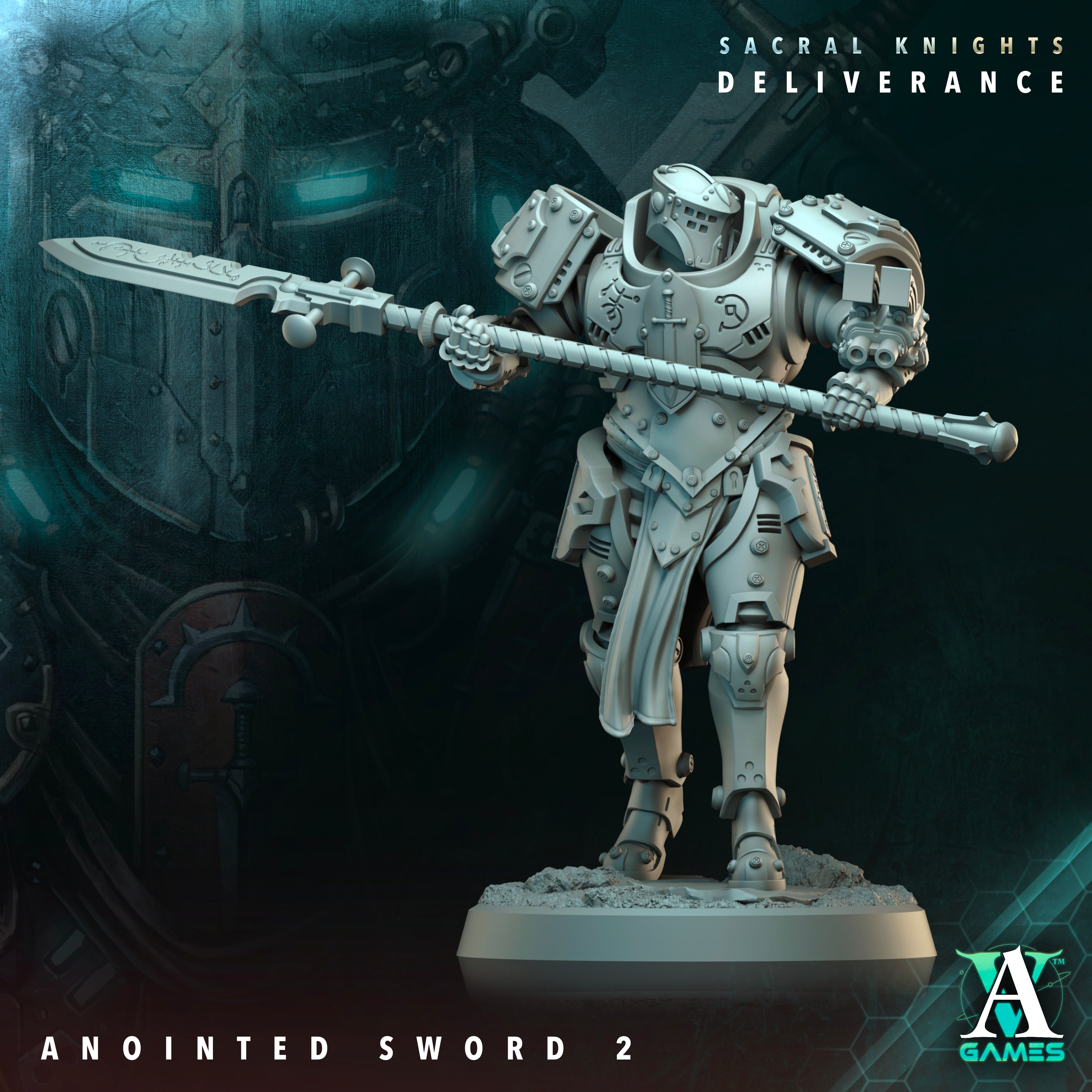 Anointed Swords Squad (6) - Astral Crusaders Archvillain Games