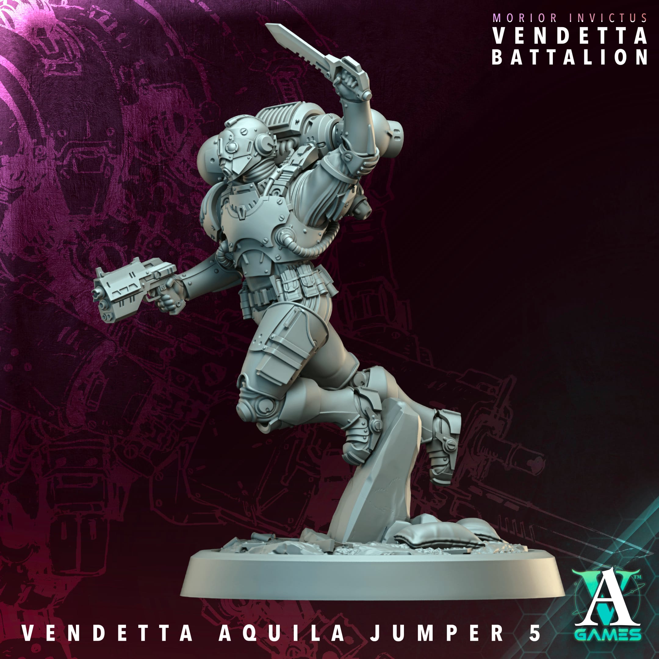 Aquilla Jumper - Morior Invictus Archvillain Games