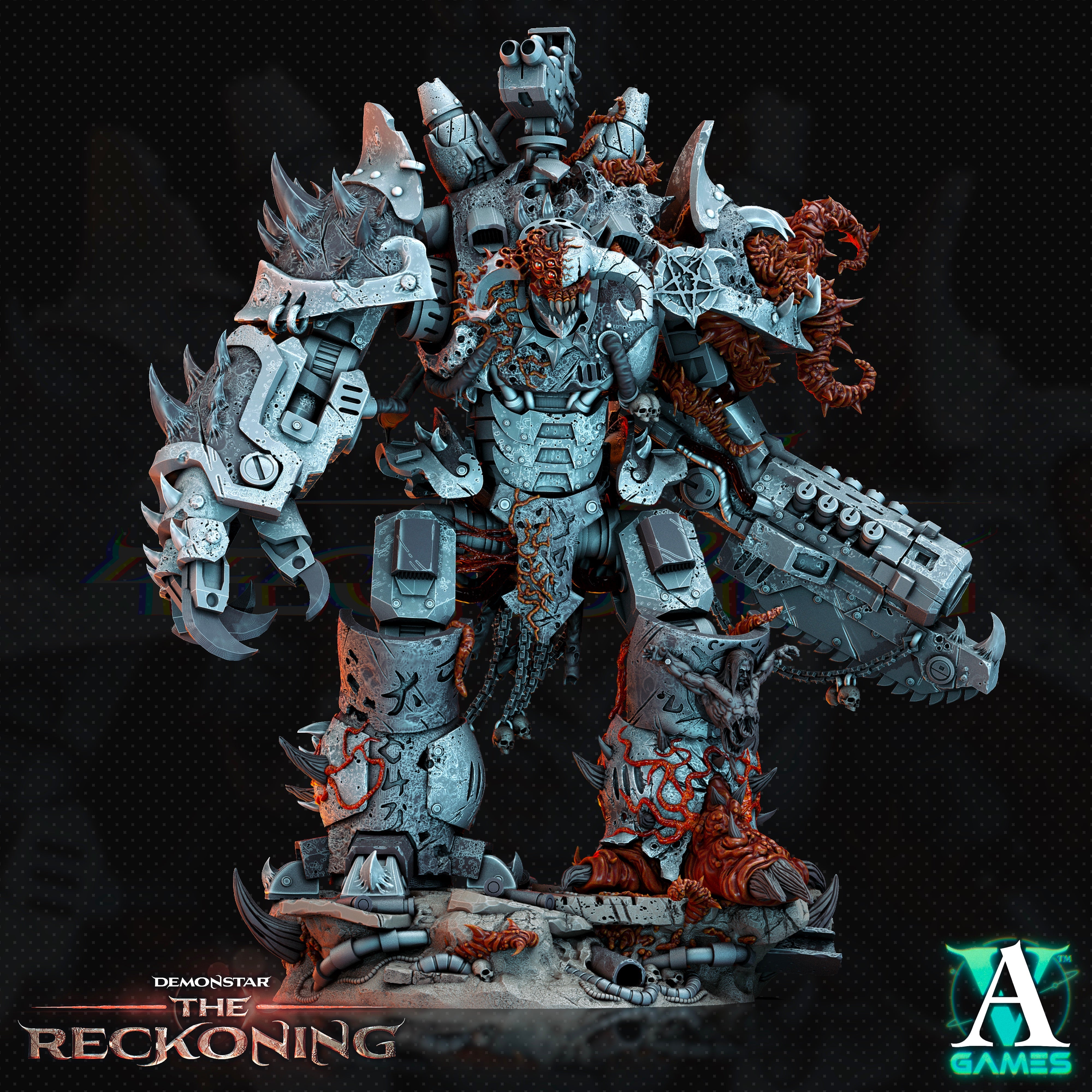 Armari Chaosbred Devastators - Demonstar Scions Archvillain Games