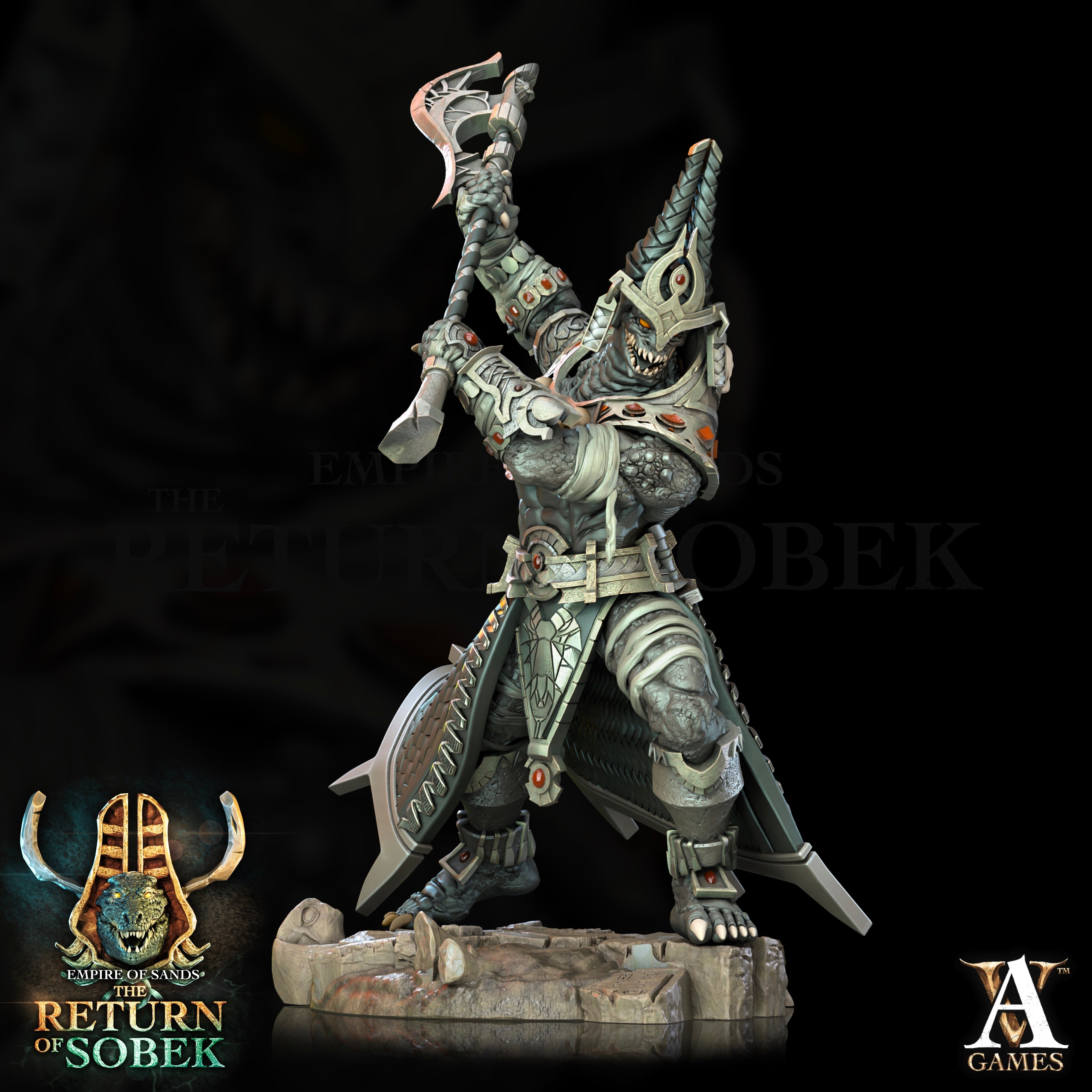 Atumhos Squad (4) - Ankh Overlords Archvillain Games