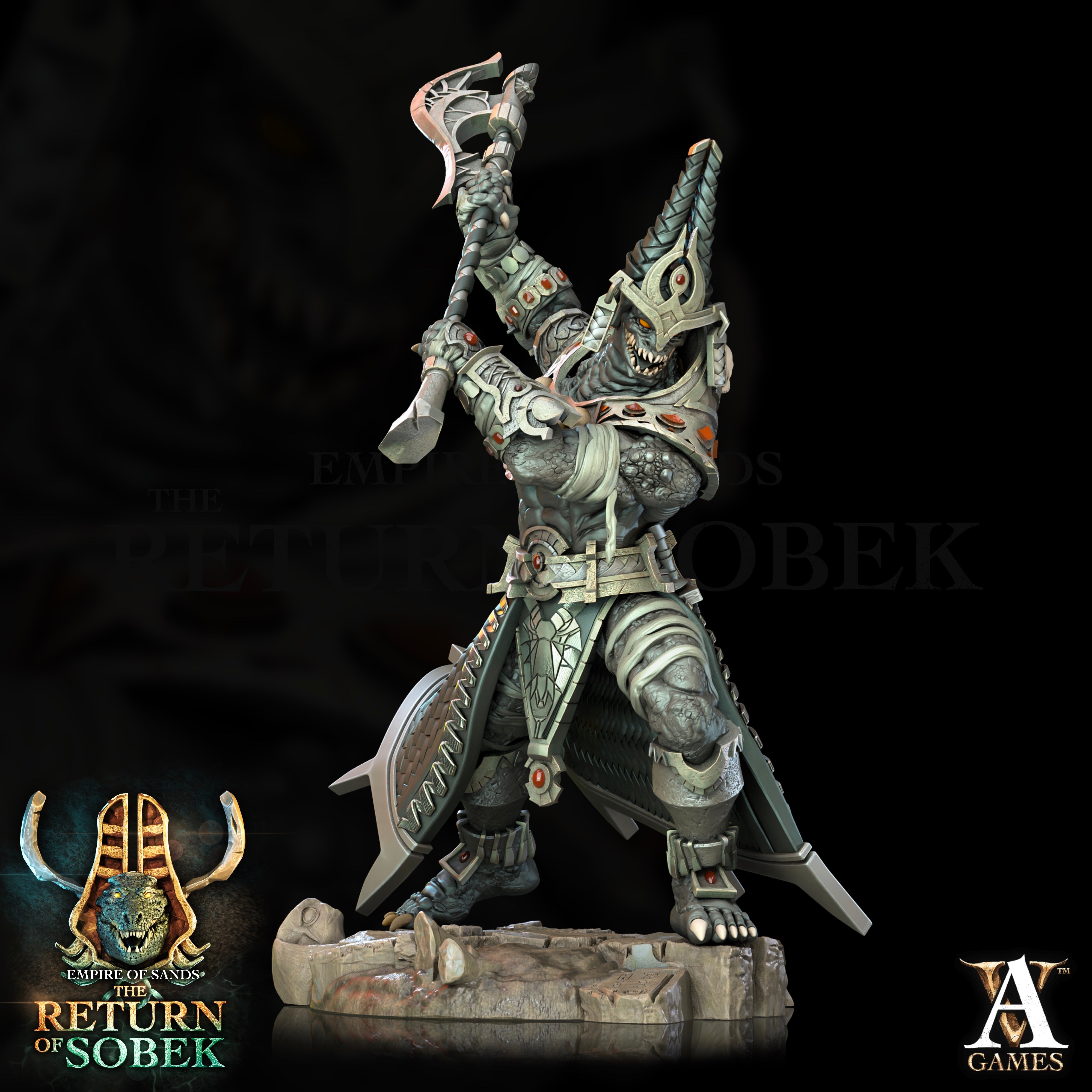 Atumhos Squad (4) - Ankh Overlords Archvillain Games