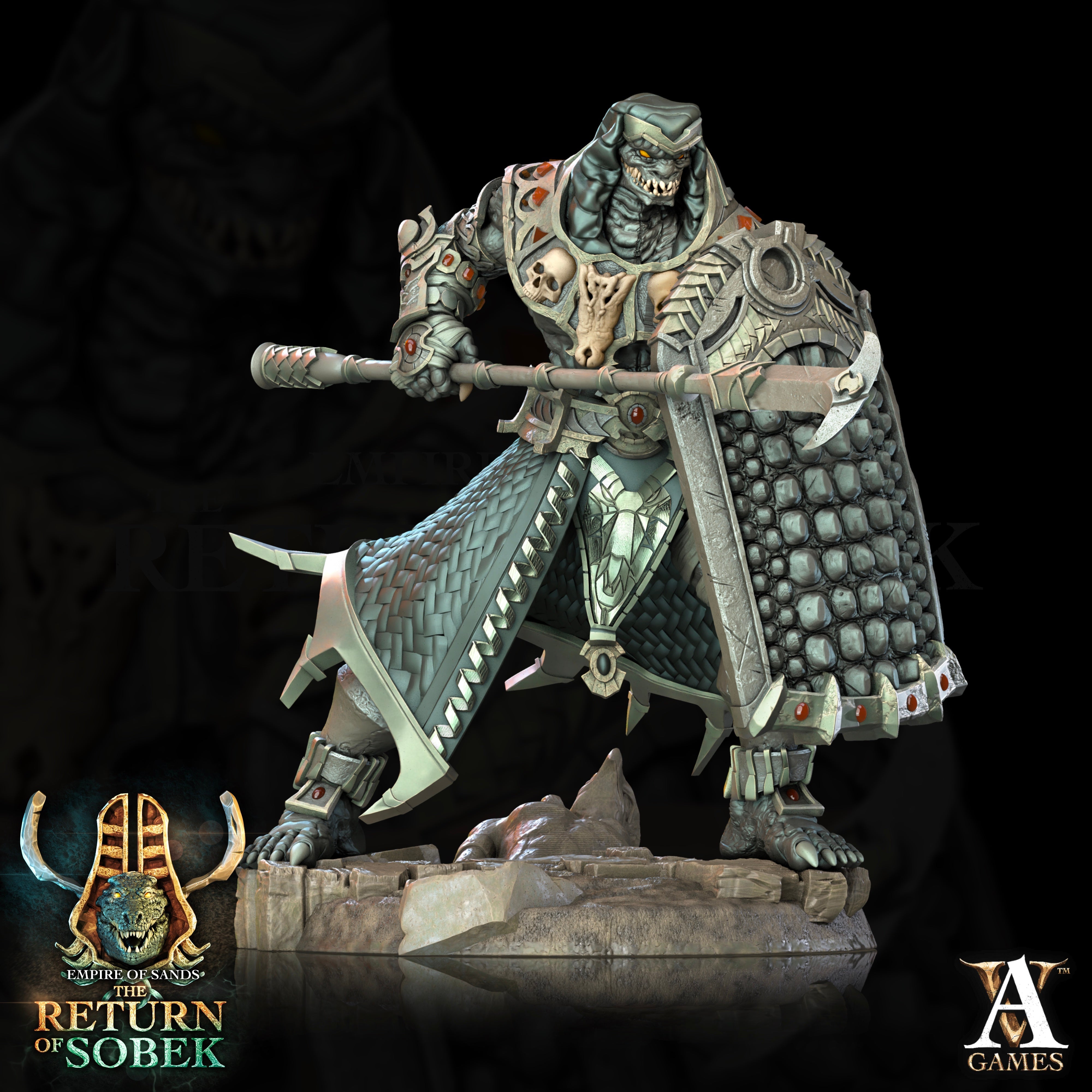 Atumhos Squad (4) - Ankh Overlords Archvillain Games