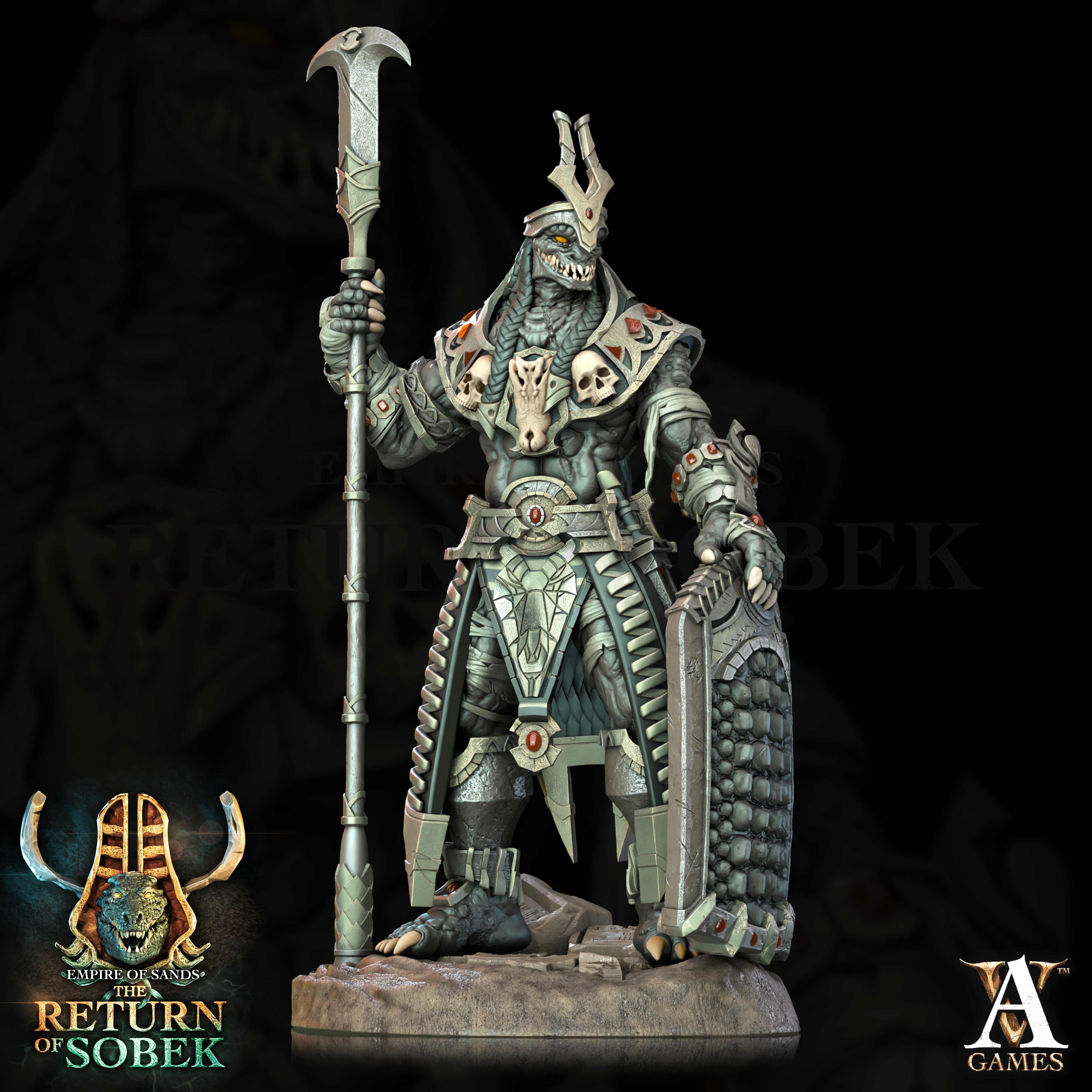 Atumhos Squad (4) - Ankh Overlords Archvillain Games