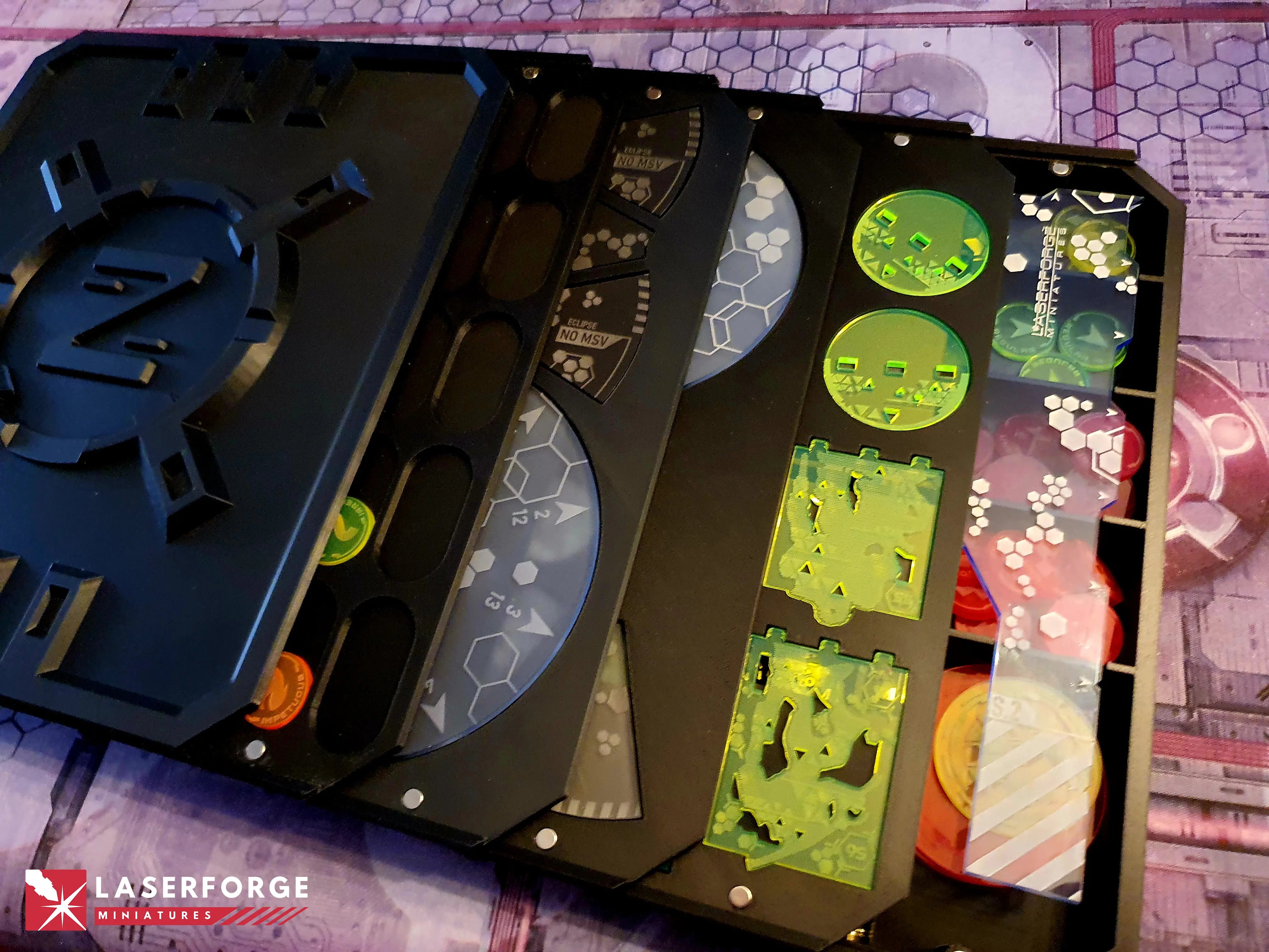 "Baggage Box" - The Ultimate Infinity Token Storage Box Laserforge Miniatures