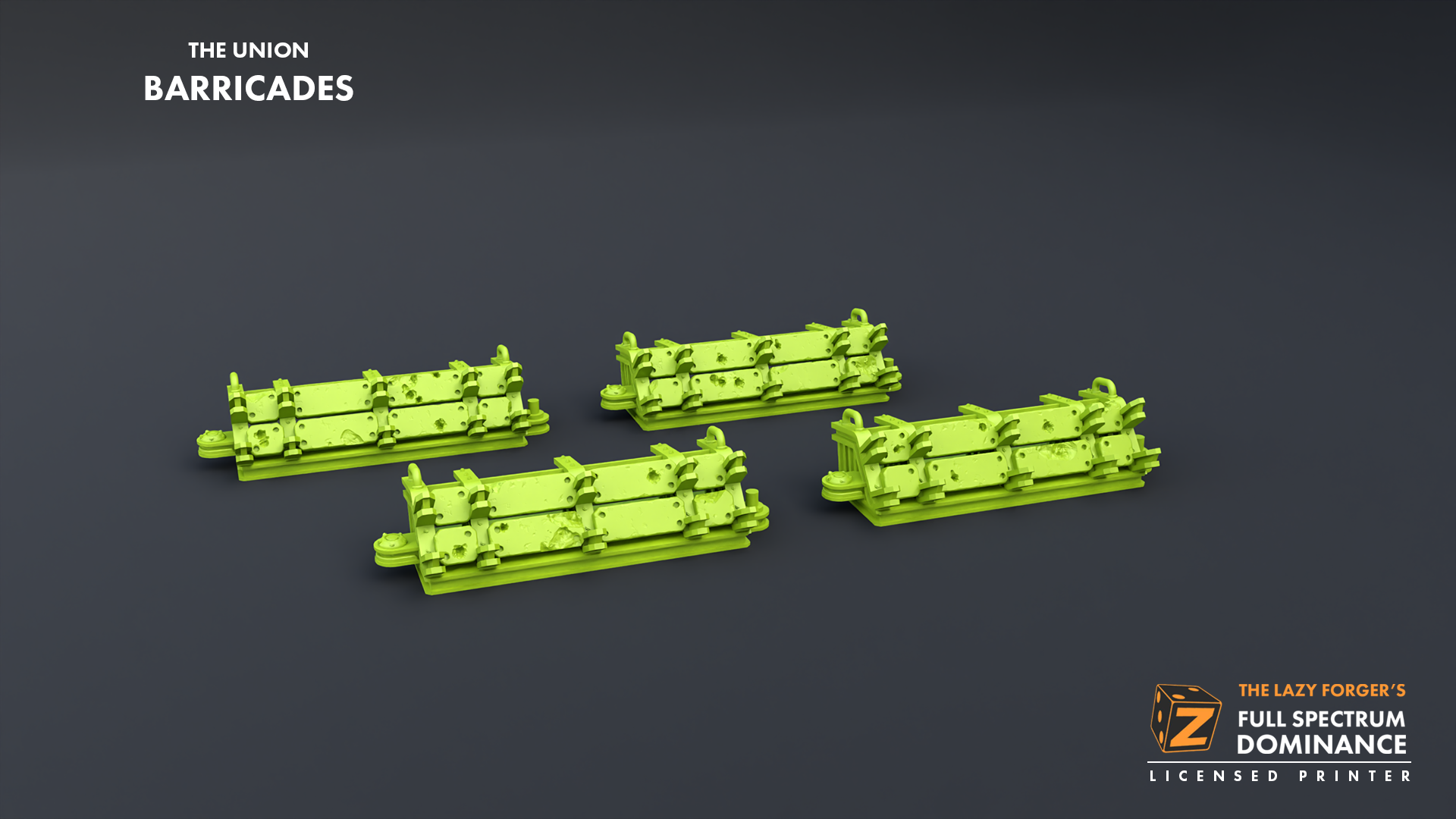 Barricades - The Union The Lazy Forger