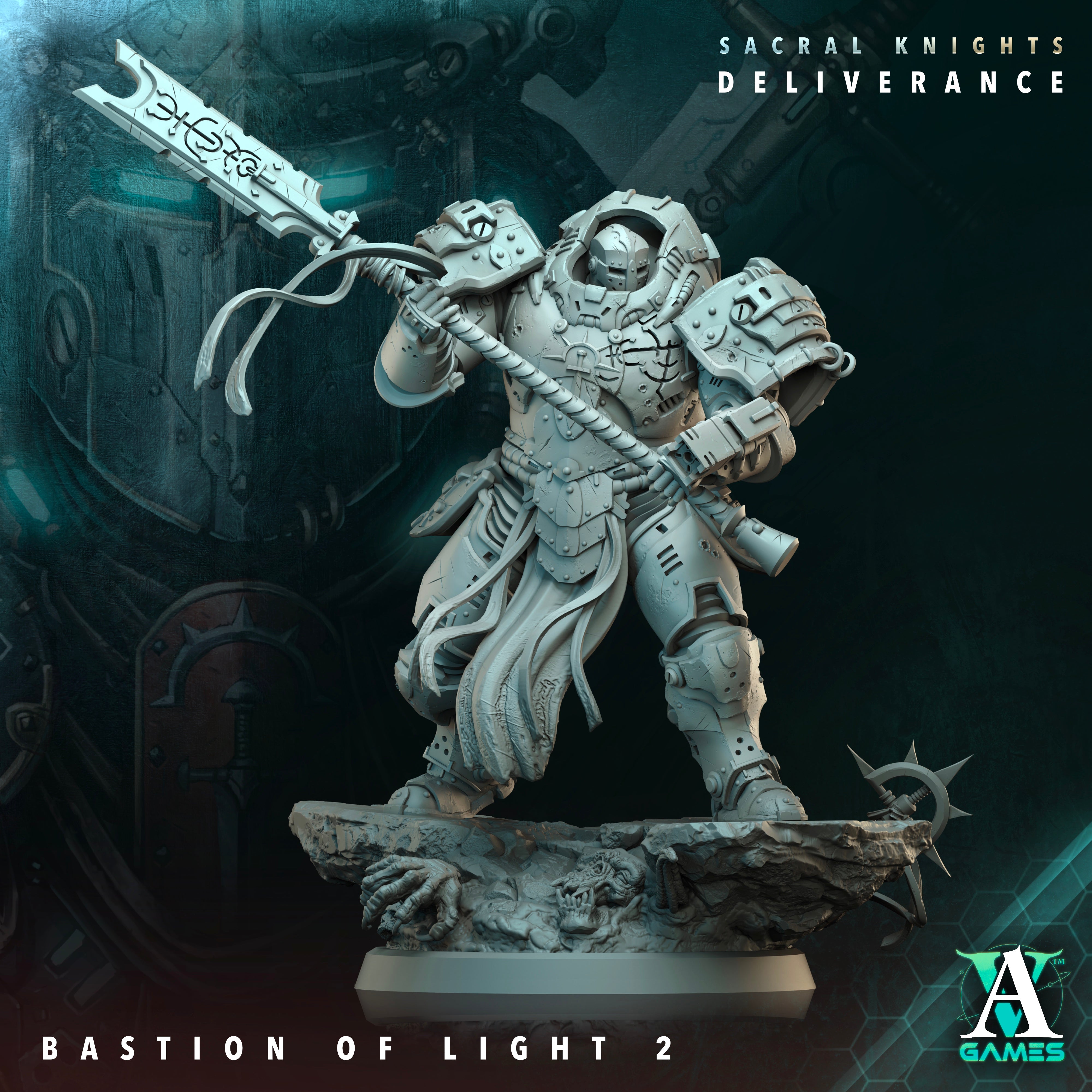 Bastions of Light Squad (6) - Astral Crusaders Archvillain Games