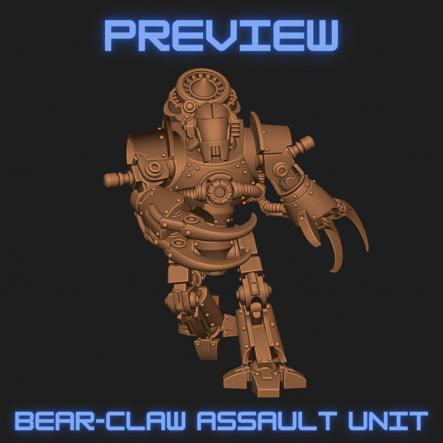 Bear Claw Assault unit (6) Realm of Gears
