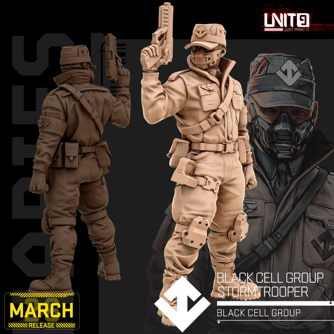 Black Cell Stormtrooper v1 - Black Cell Group [MARCH 26] Unit 9