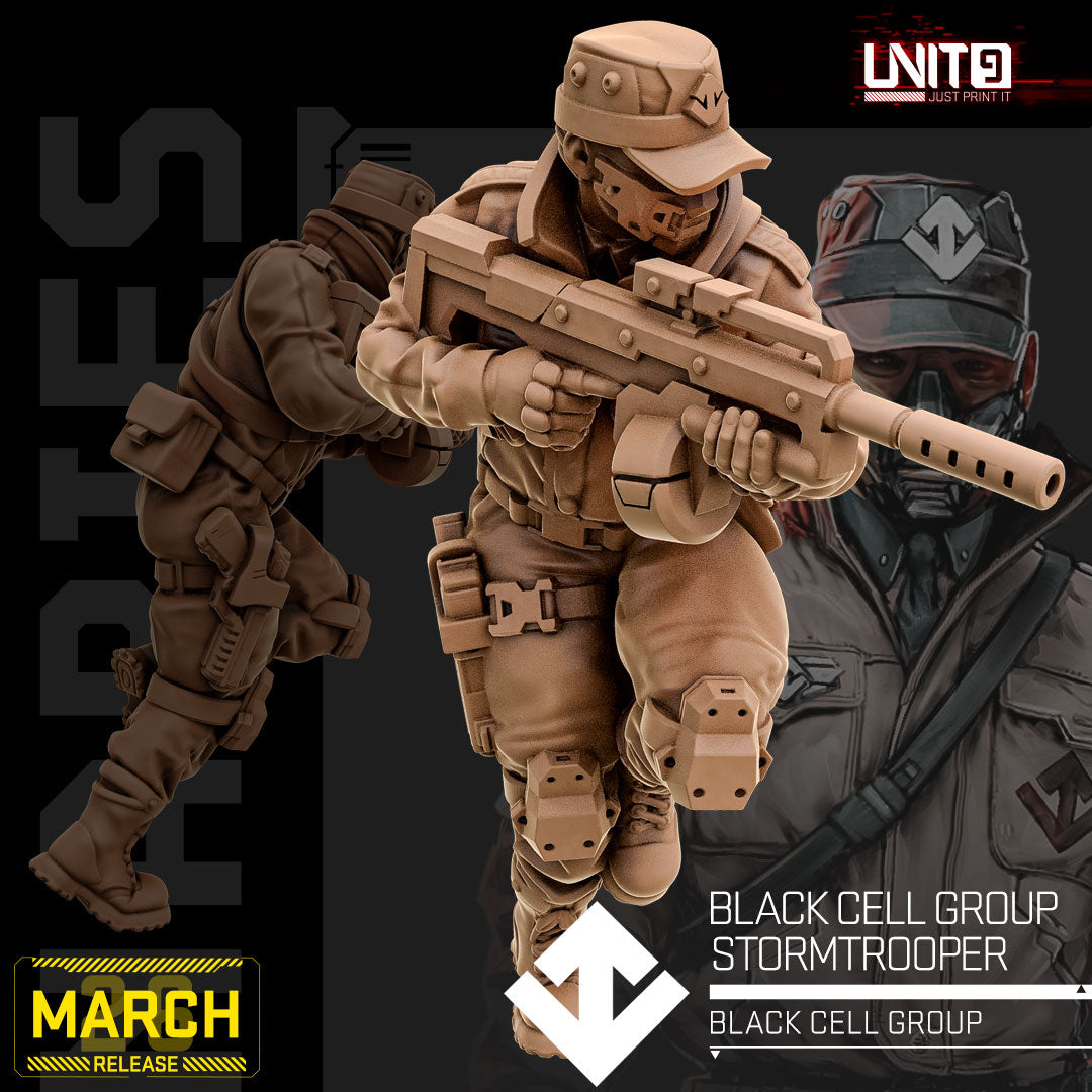 Black Cell Stormtrooper v2 - Black Cell Group [MARCH 26] Unit 9