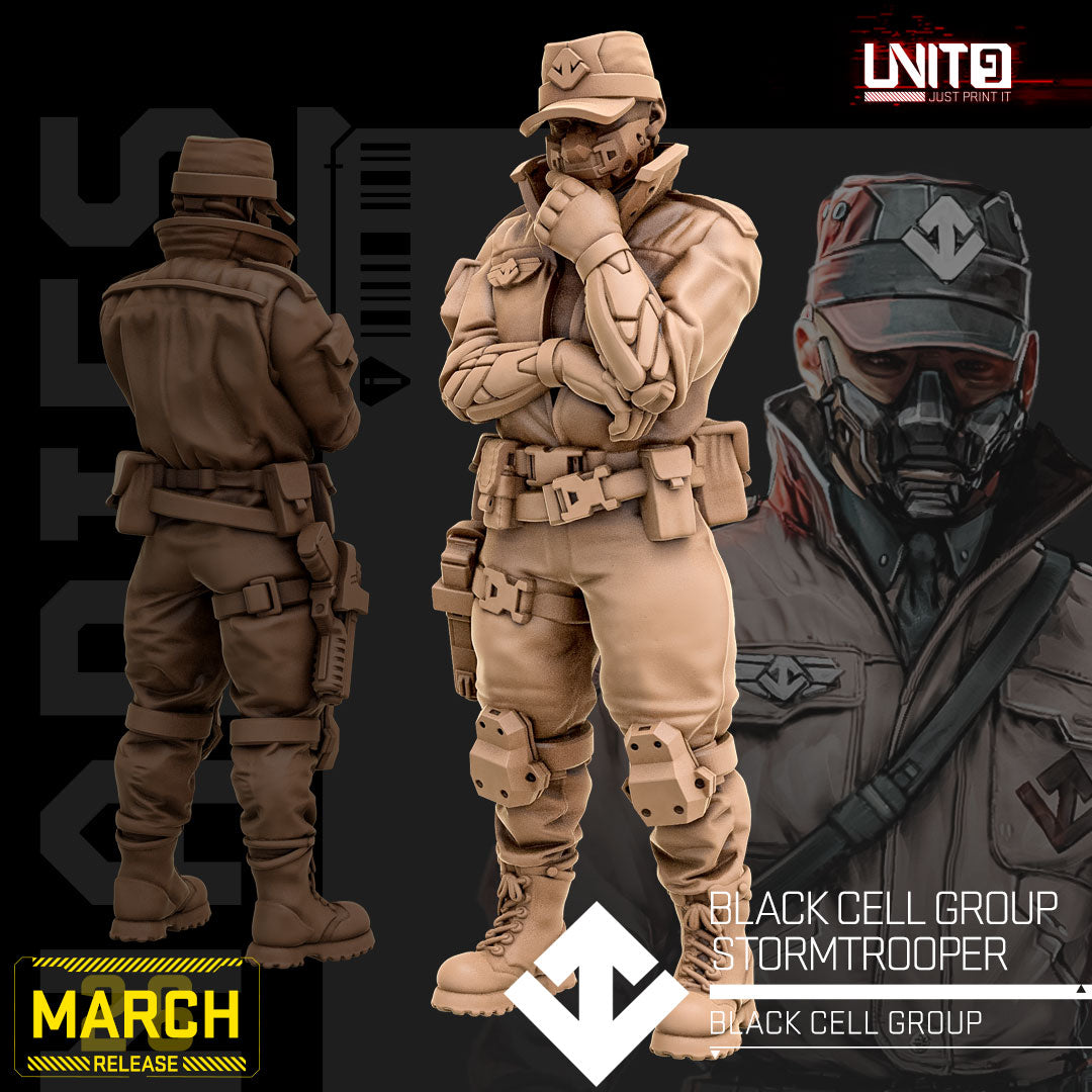 Black Cell Stormtrooper v3 - Black Cell Group [MARCH 26] Unit 9
