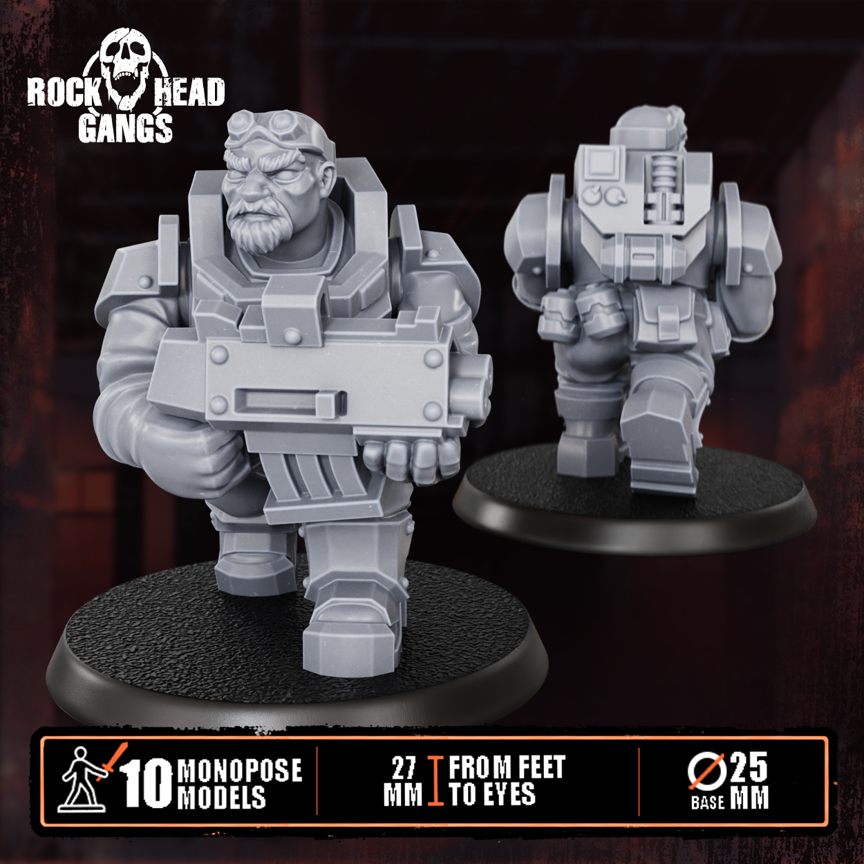 Black Mountain Diggers Squad - Preassembled DakkaDakka