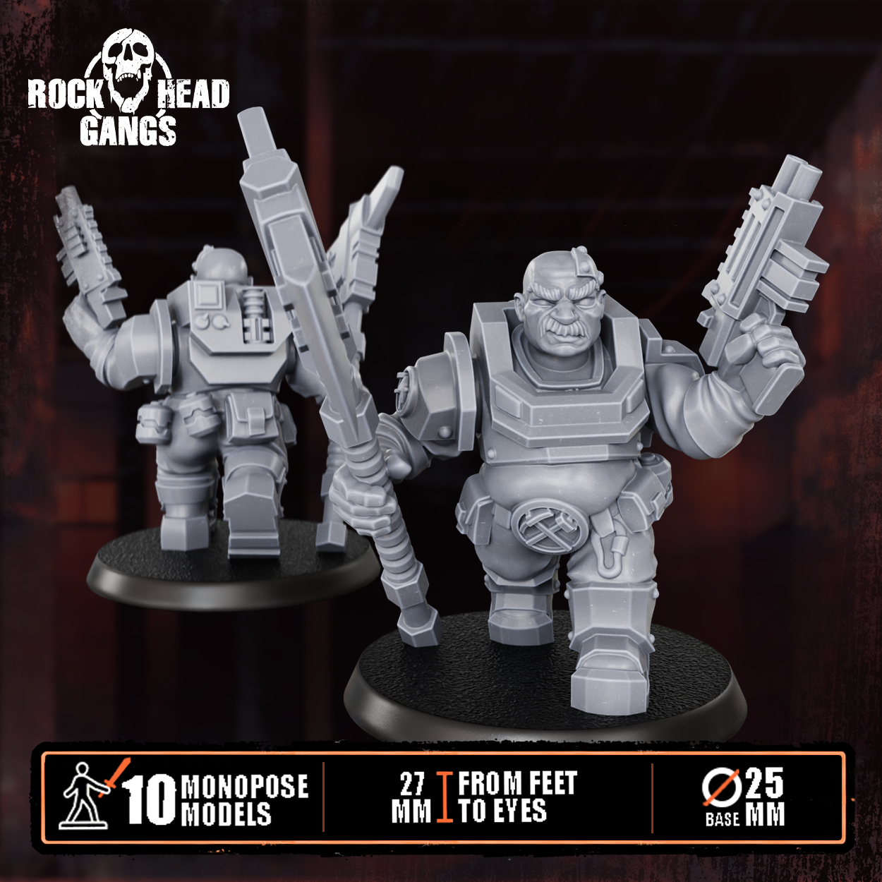 Black Mountain Diggers Squad - Preassembled DakkaDakka