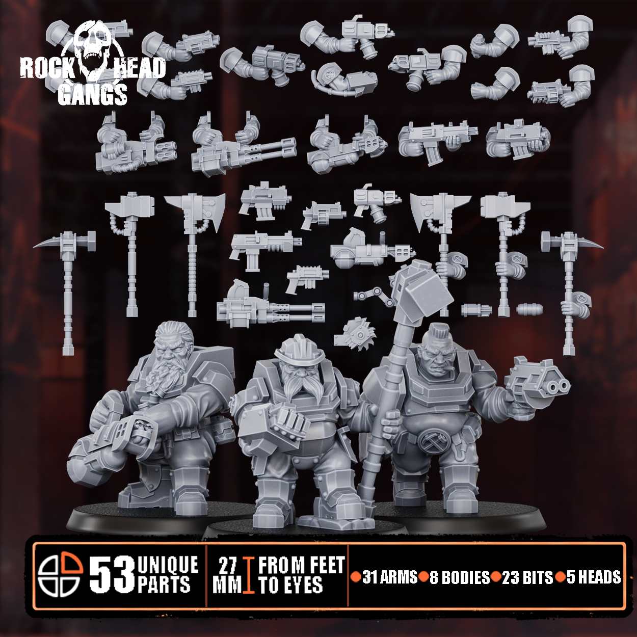 Black Rock Diggers - Builder kit DakkaDakka