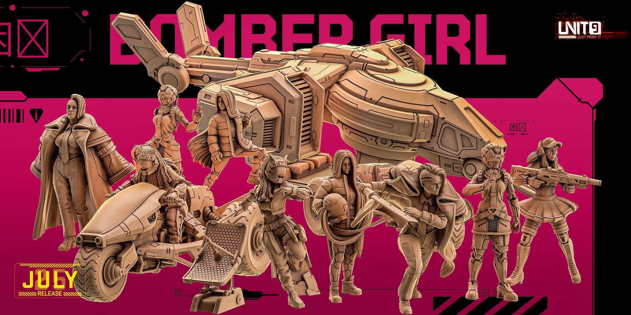 Bomber Girls Gang Bundle [JULY 2025] Unit 9