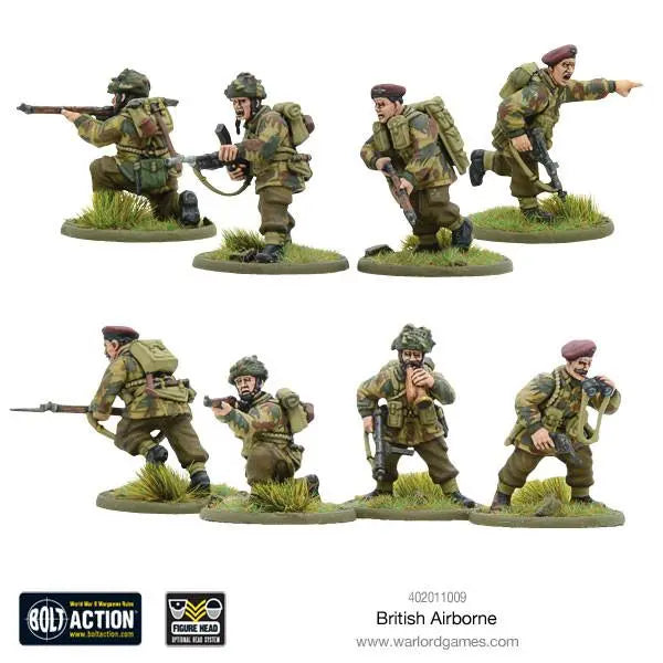 British Airborne (WWII Allied Paratroopers) - Laserforge Miniatures