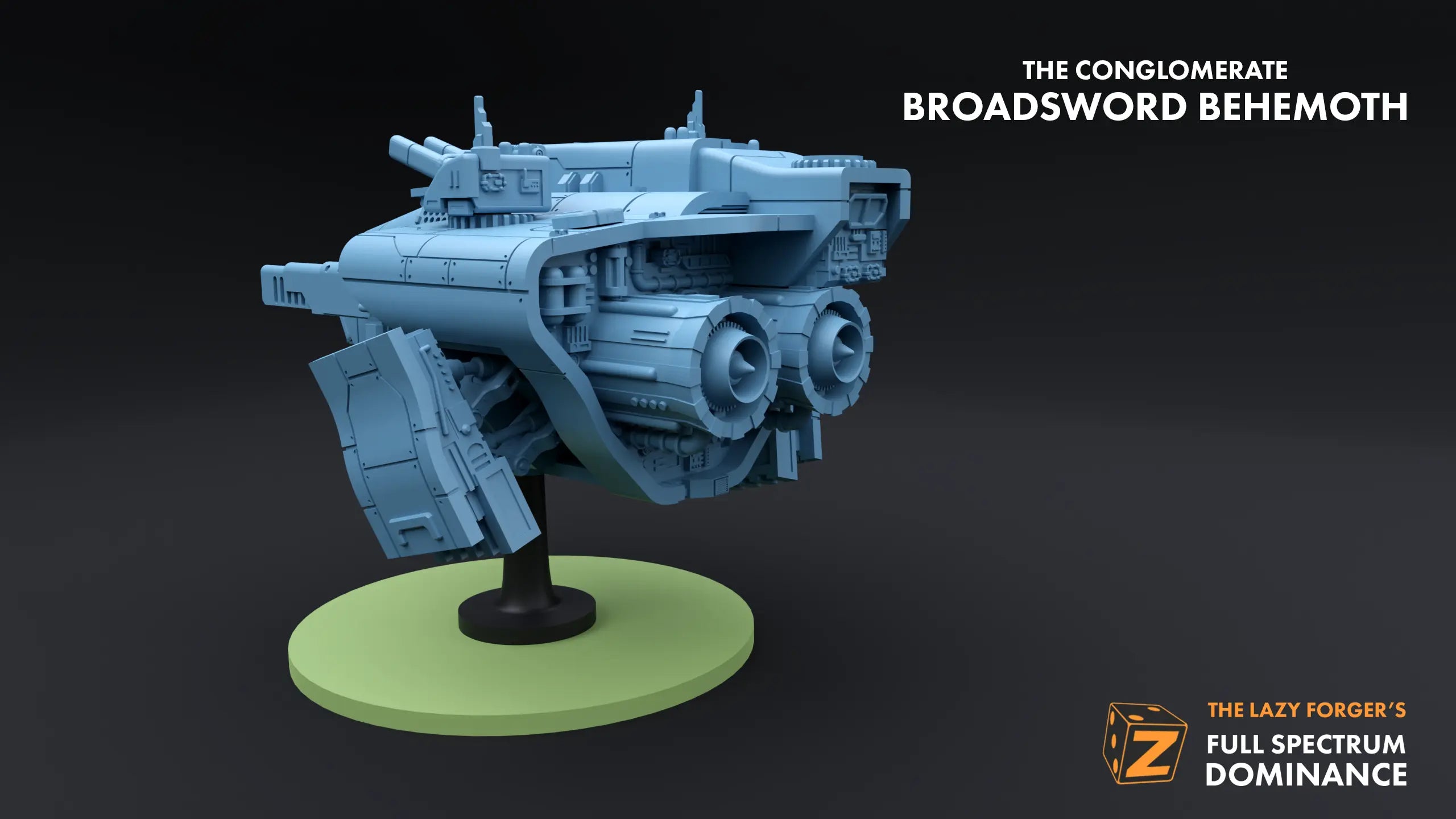 Bbroadsword Broadsword Behemoth - The Conglomerate - Available at Laserforge