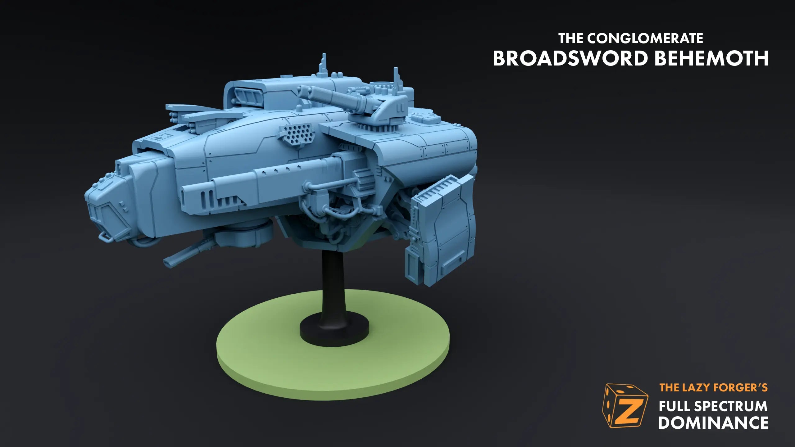 Bbroadsword Broadsword Behemoth - The Conglomerate - Available at Laserforge