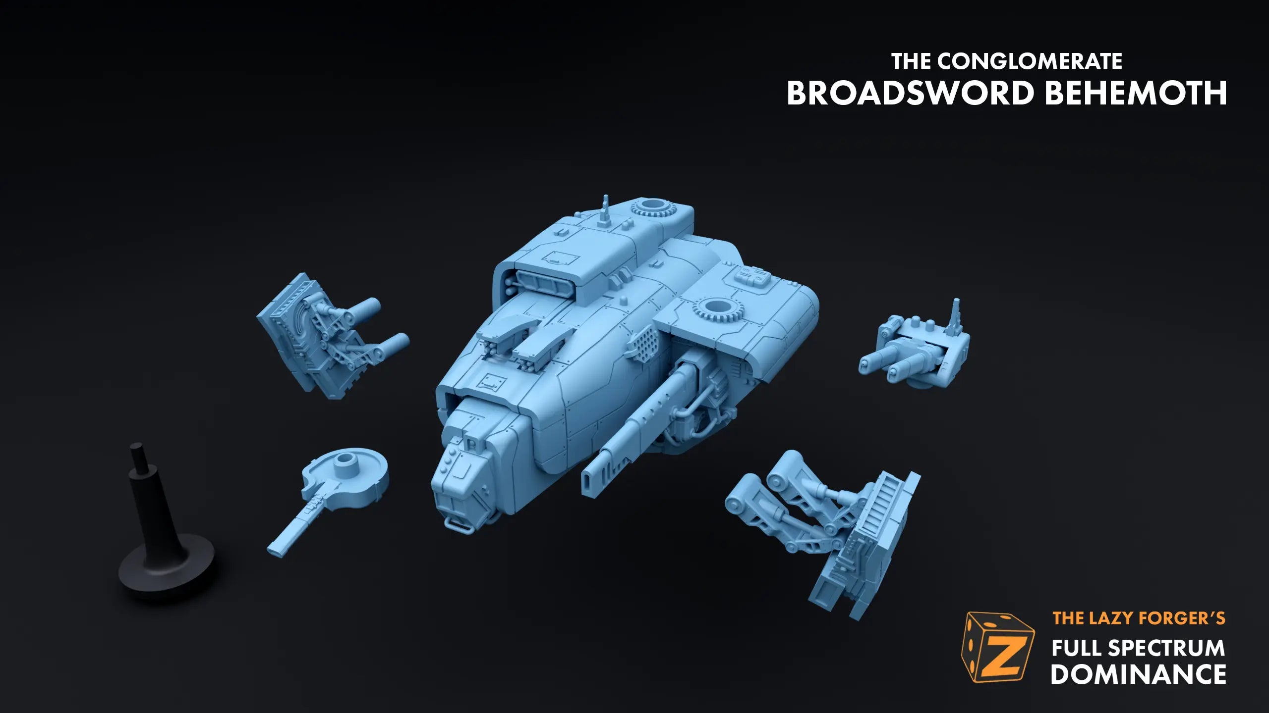 Bbroadsword Broadsword Behemoth - The Conglomerate - Available at Laserforge