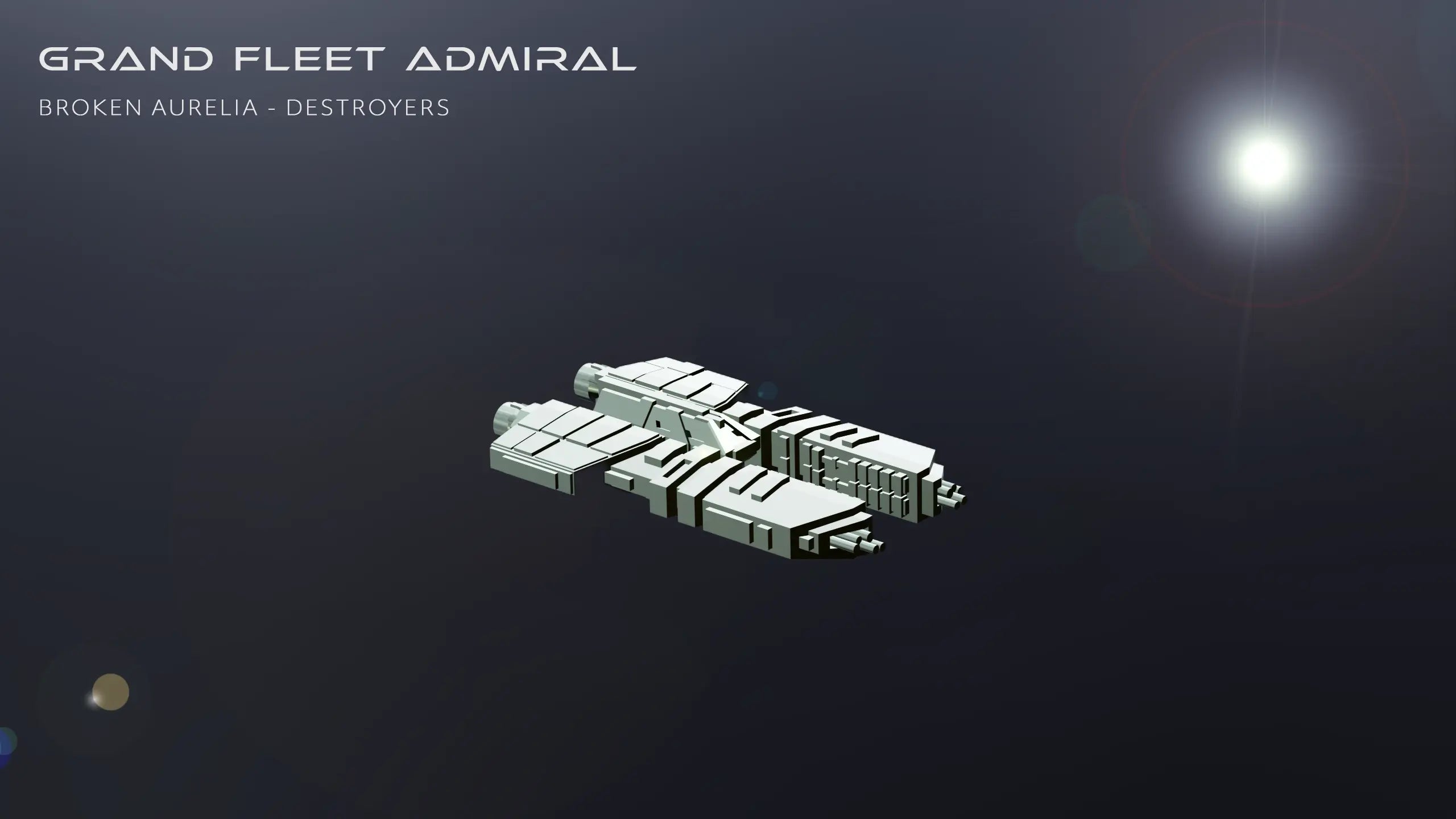 Broken Aurelia - Destroyer Grand Fleet Admiral