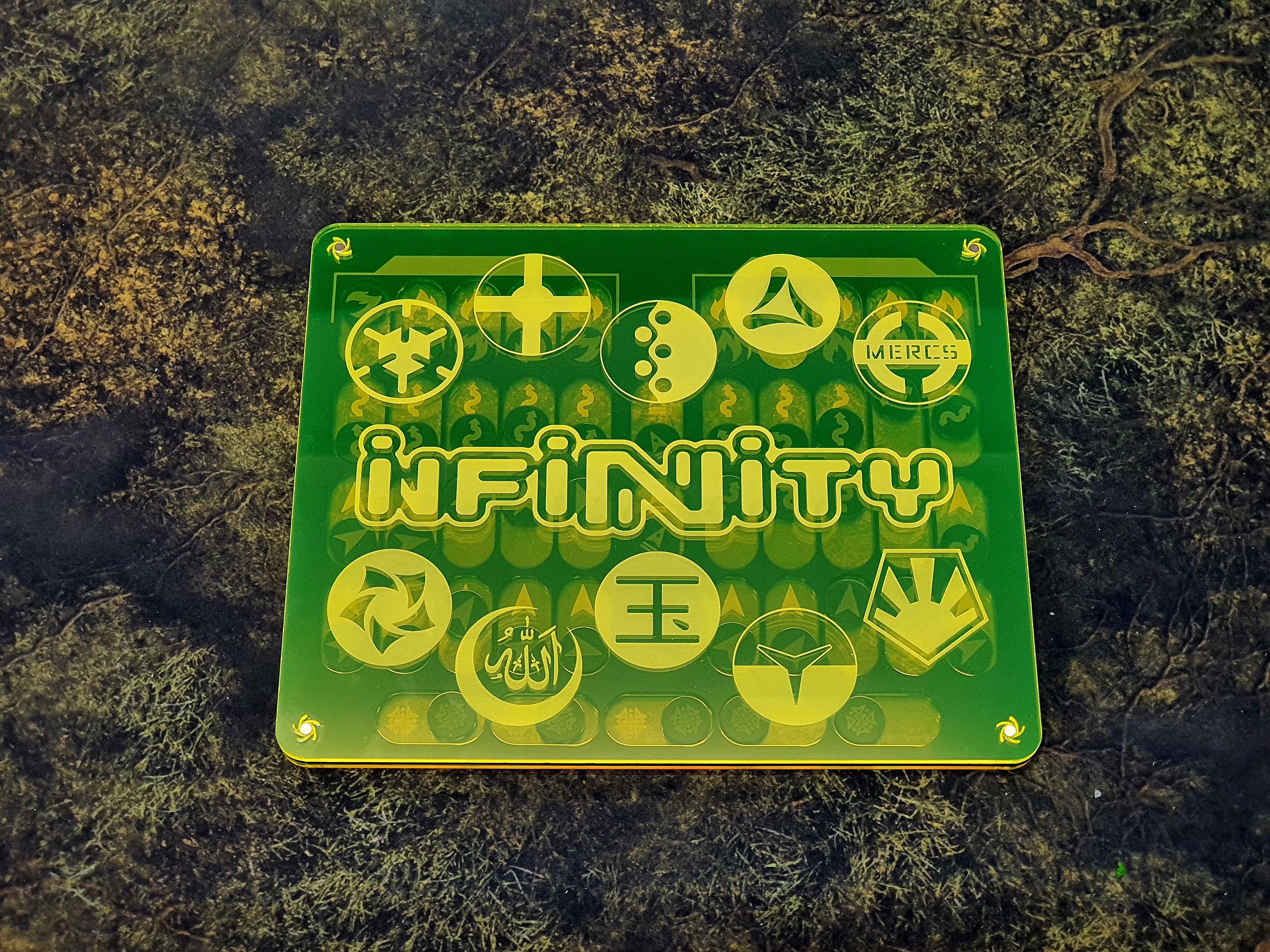 "Com Terminal" Order Token Tracker - Compatible with Infinity N5 Laserforge Miniatures