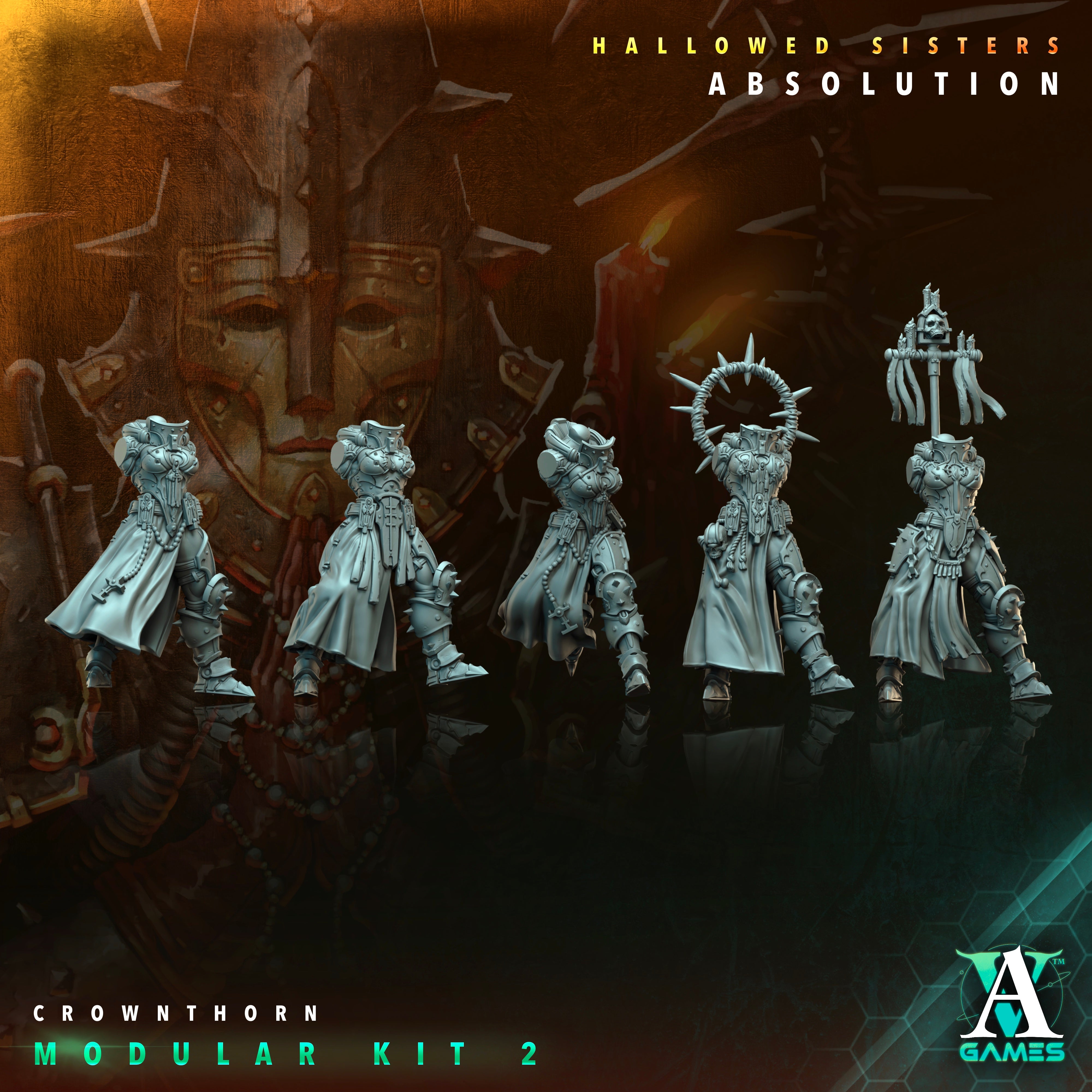 Crownthorn Squad (9) - Astral Crusaders Archvillain Games