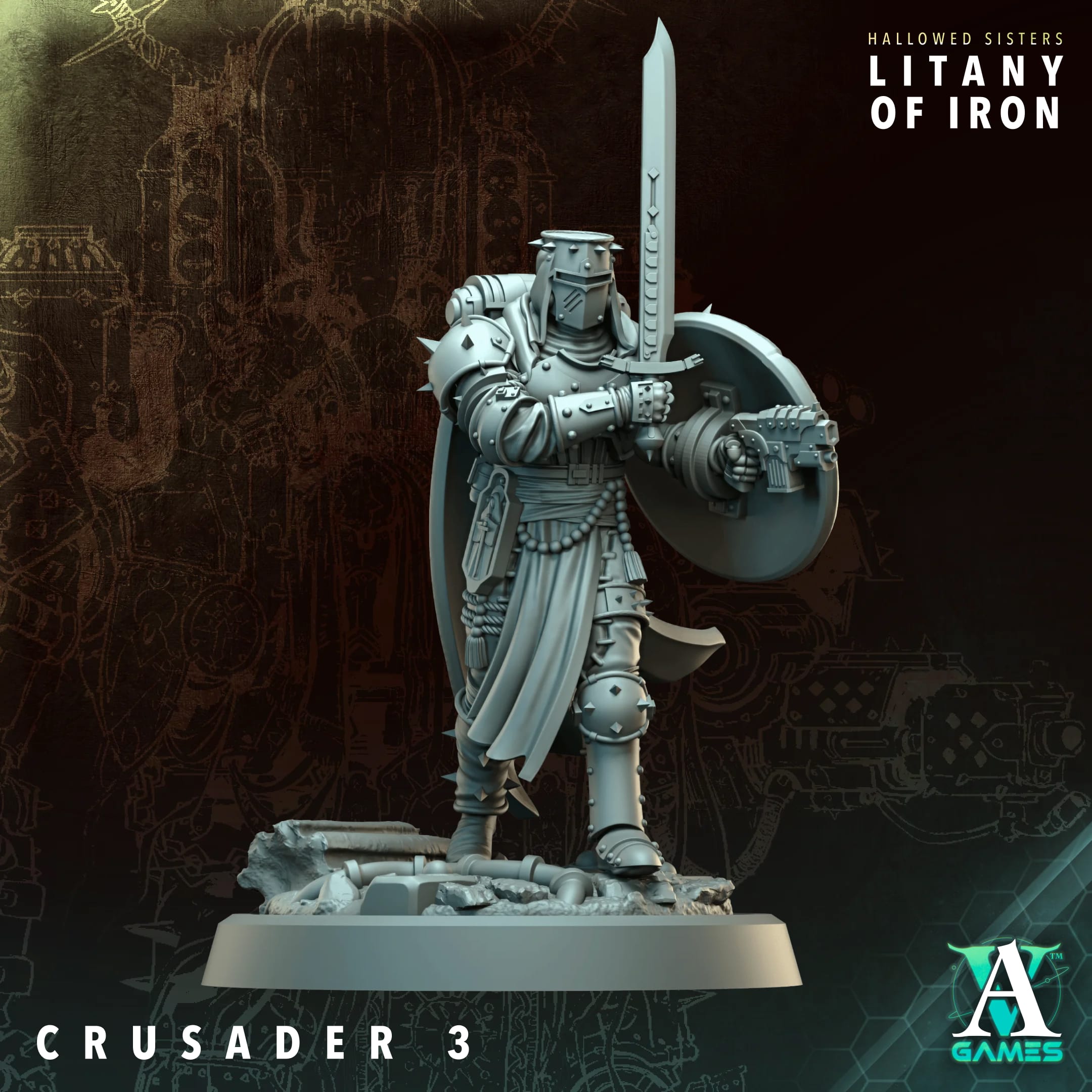 Crusaders - Astral Crusaders & Hallowed Sisters Archvillain Games