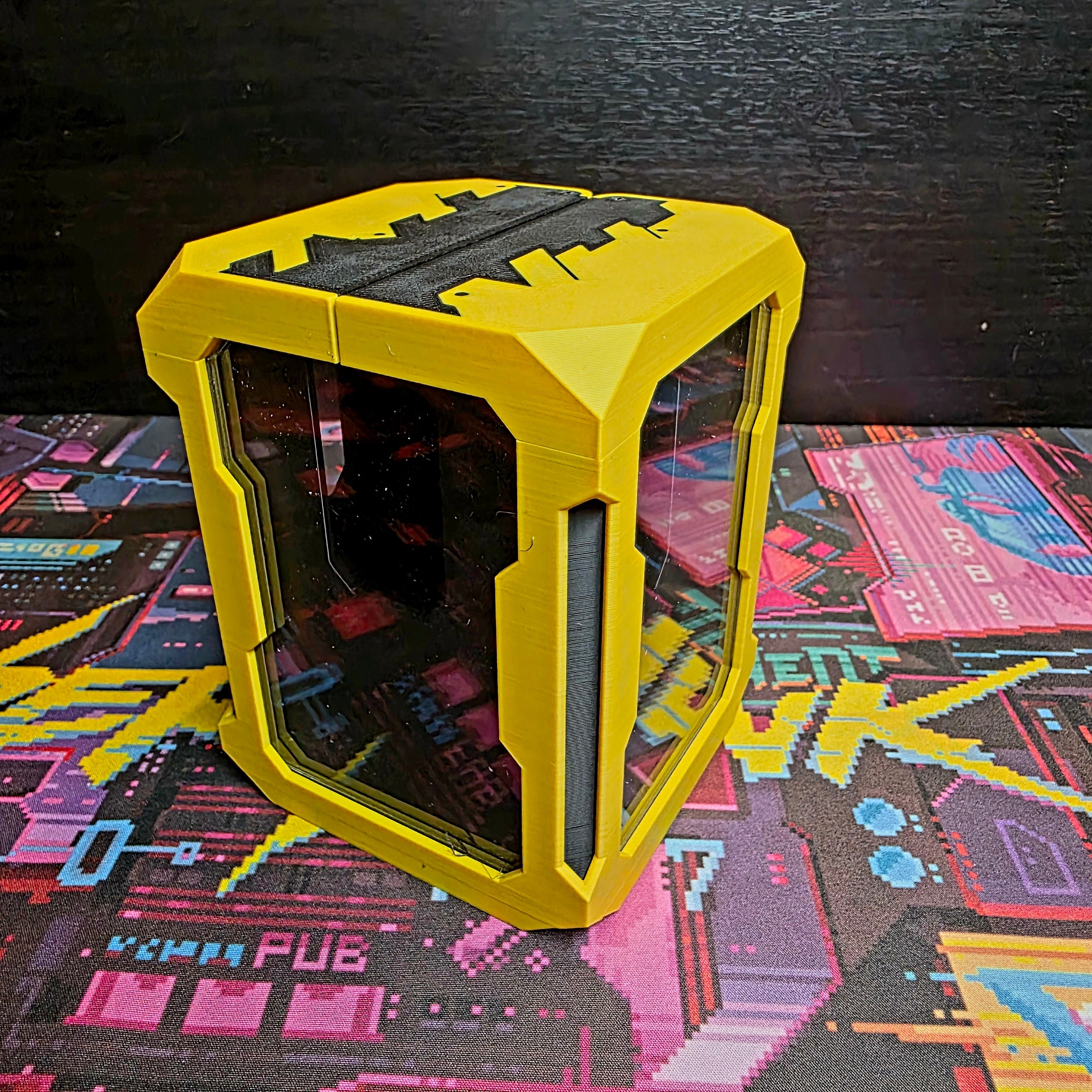 Cyberpunk TCG Deck Box Laserforge Miniatures