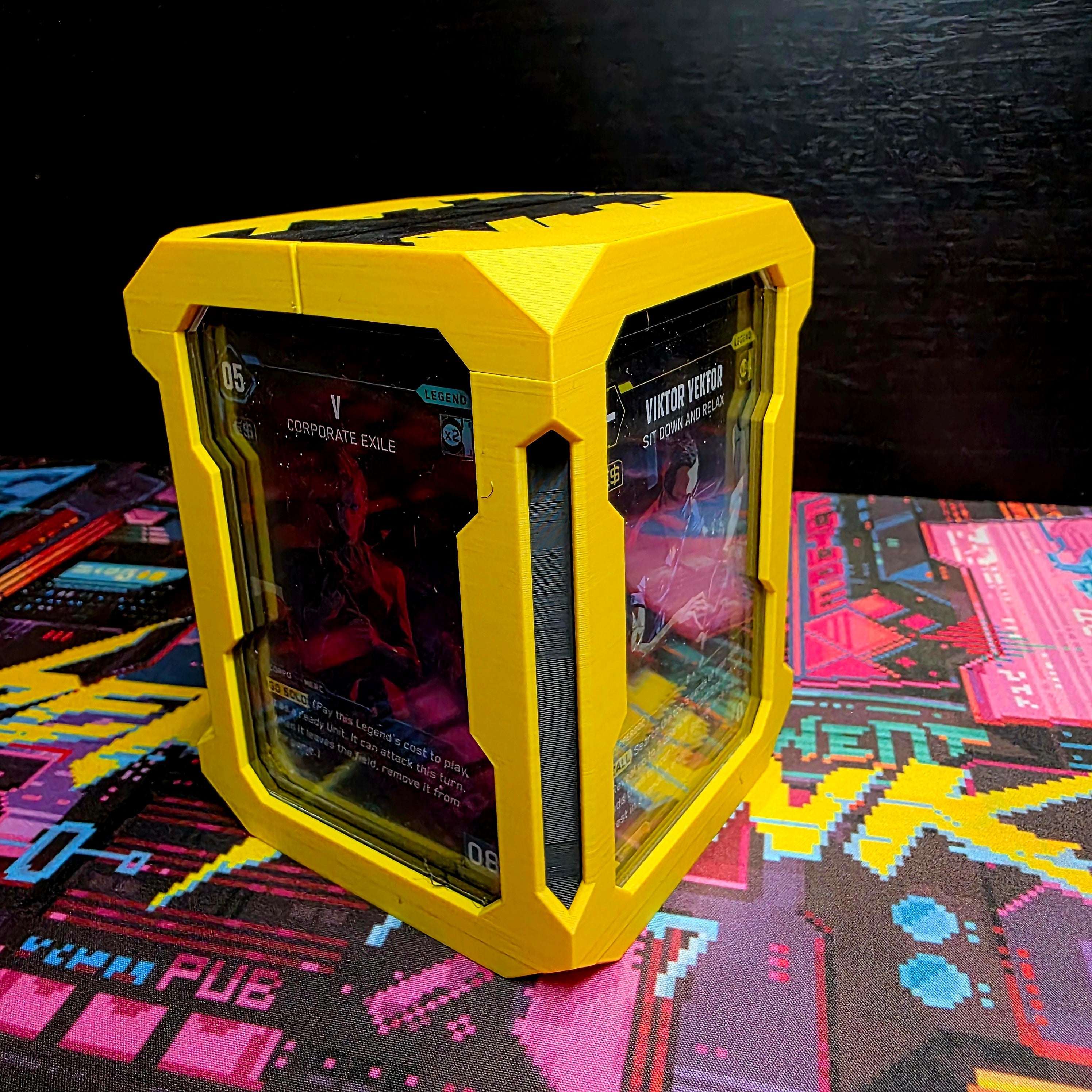 Cyberpunk TCG Deck Box Laserforge Miniatures